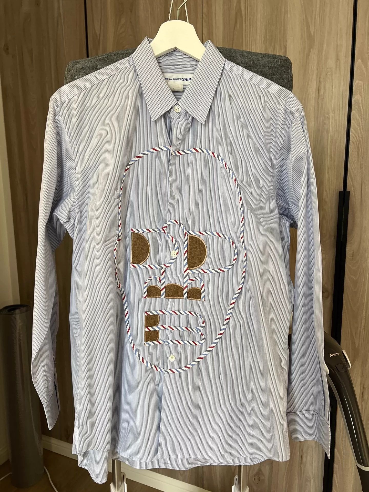 Comme des Garcons Comme Des Garcons Striped back zipper shirt -DMC Size US M / EU 48-50 / 2 - 1 Thumbnail