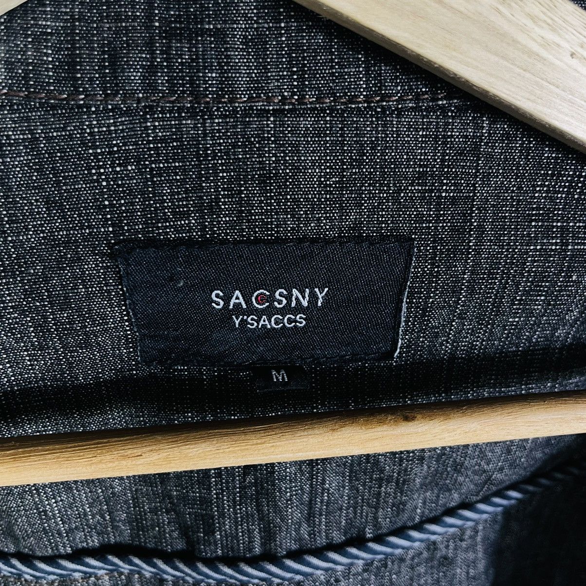 Yohji Yamamoto Y’SACCS by Yohji Yamamoto Denim Zipper Jacket Size US M / EU 48-50 / 2 - 10 Thumbnail