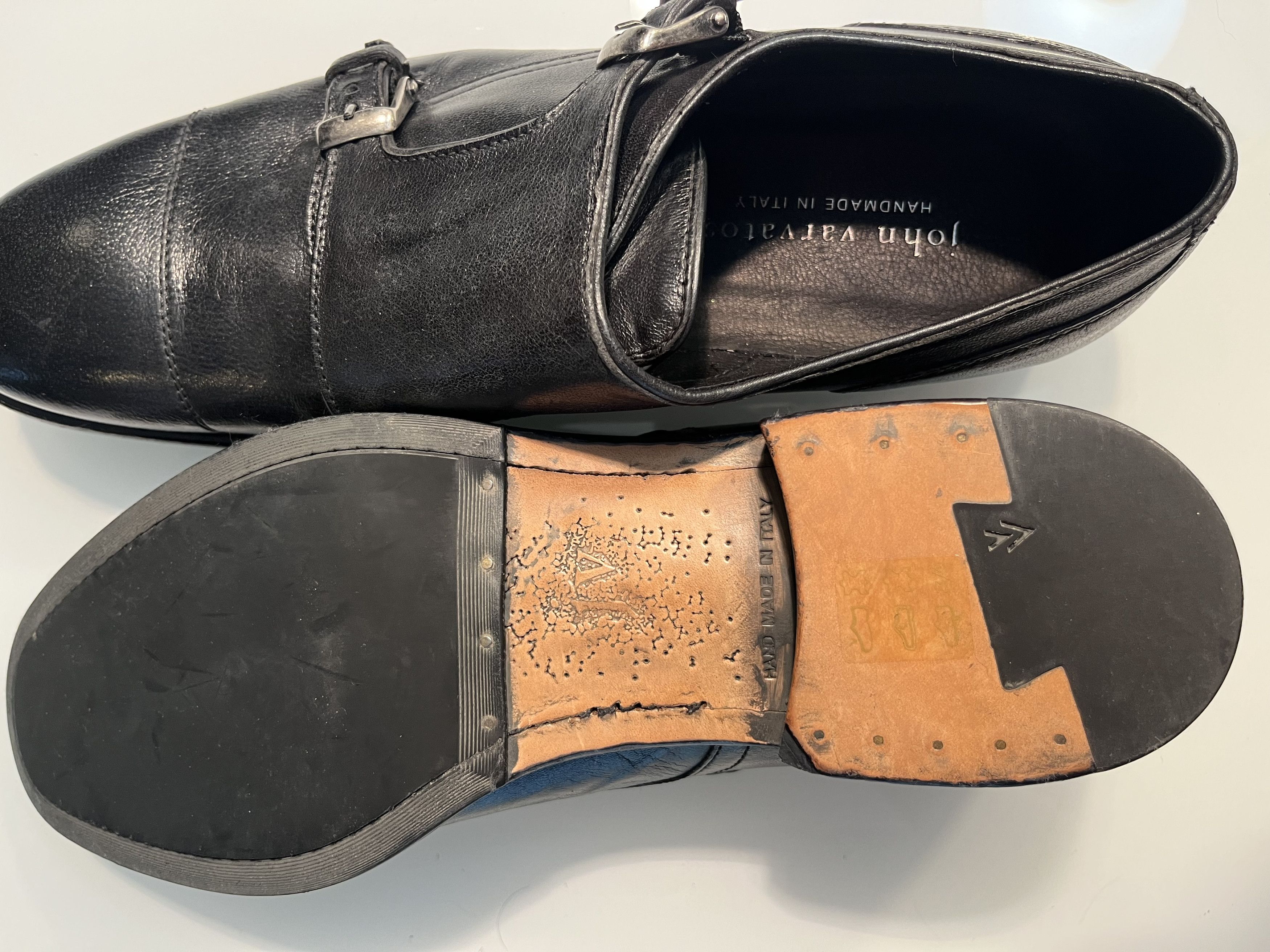 John Varvatos Double Monk Strap Varvatos Size US 11 / EU 44 - 3 Thumbnail