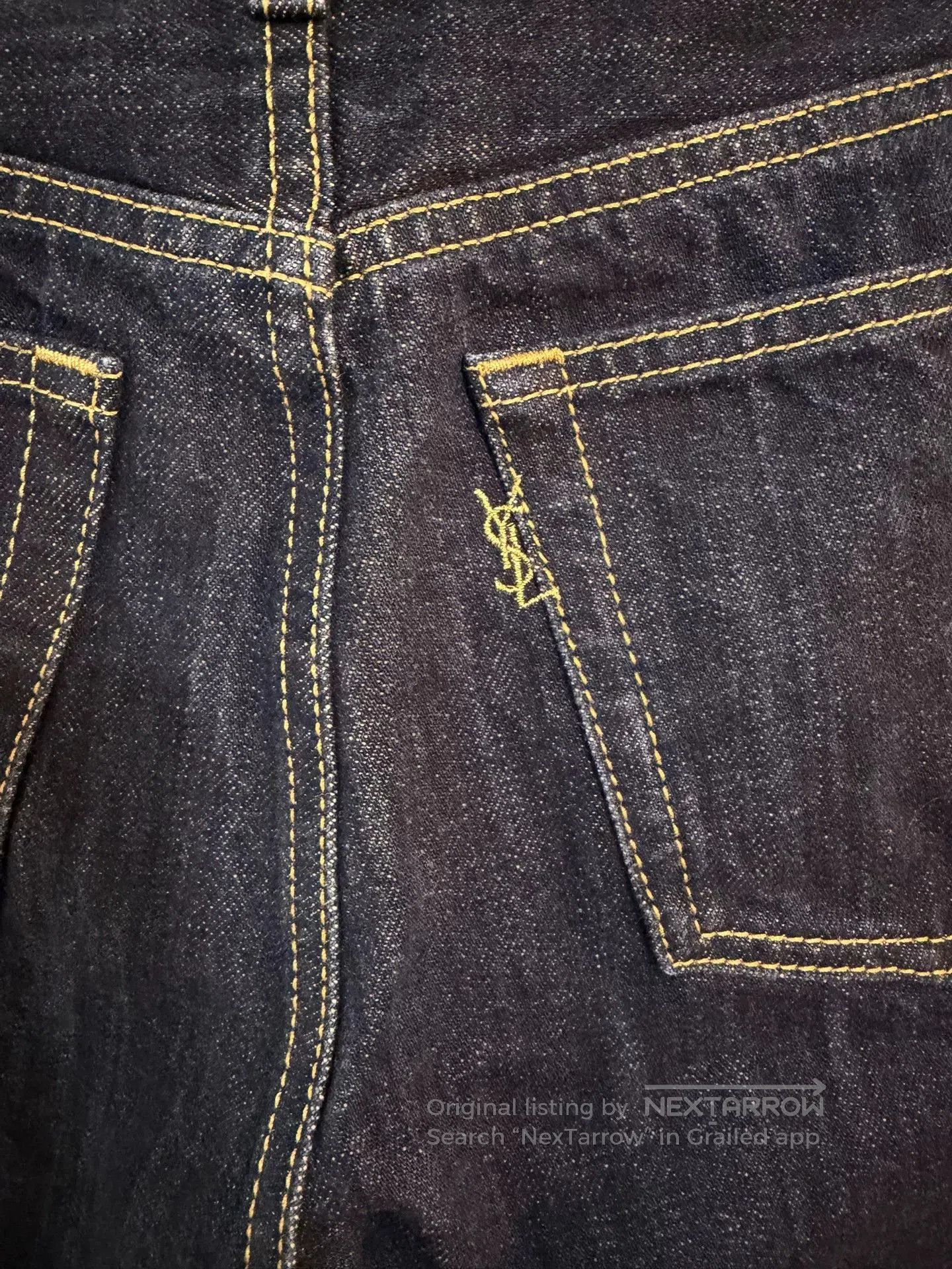 Saint Laurent Paris Saint Laurent Men's Straight Jeans. Size US 32 / EU 48 - 9 Thumbnail