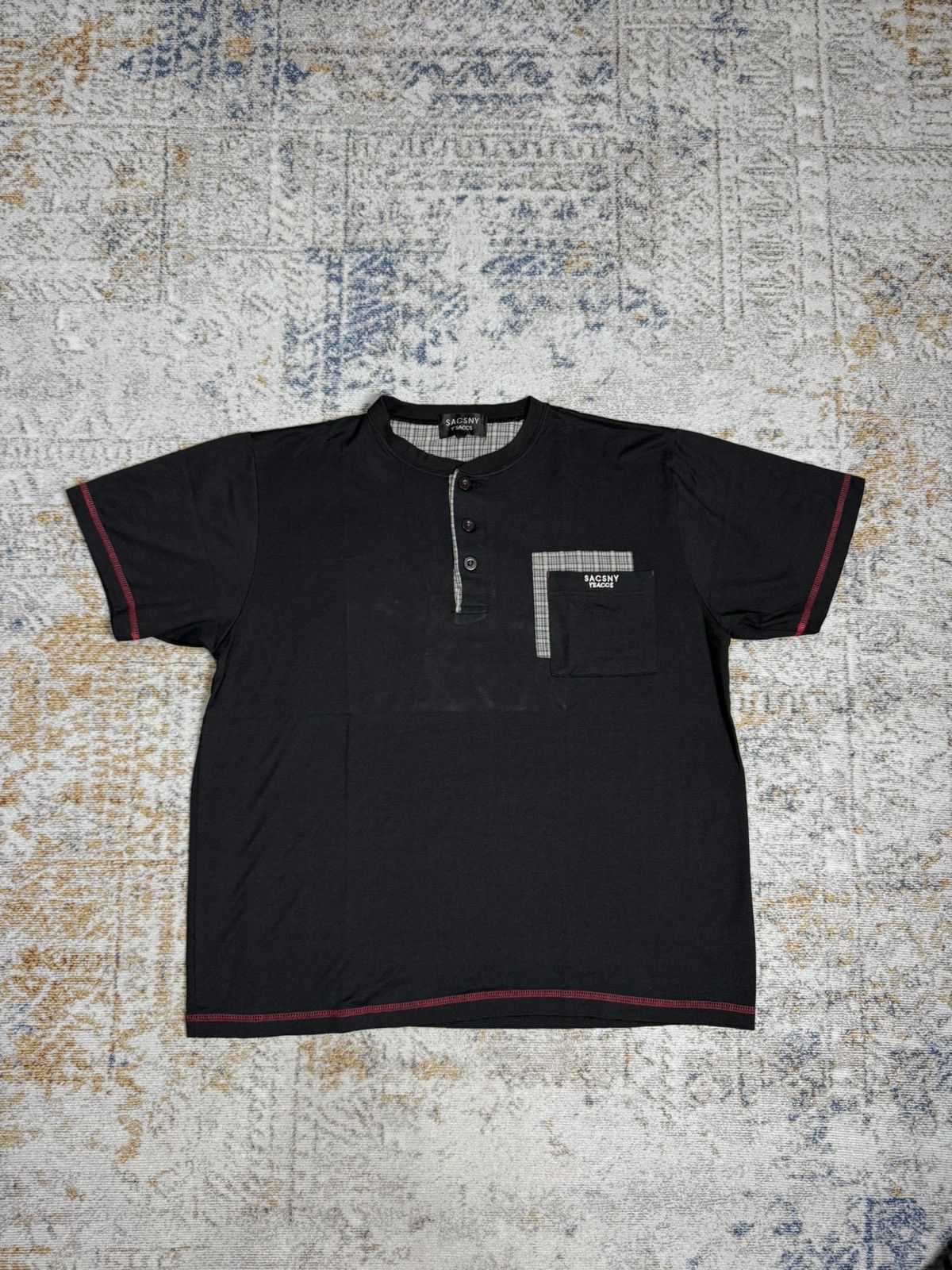 Yohji Yamamoto Sacsny y'saccs by yohji yamamoto tshirt Size US XL / EU 56 / 4 - 1 Thumbnail