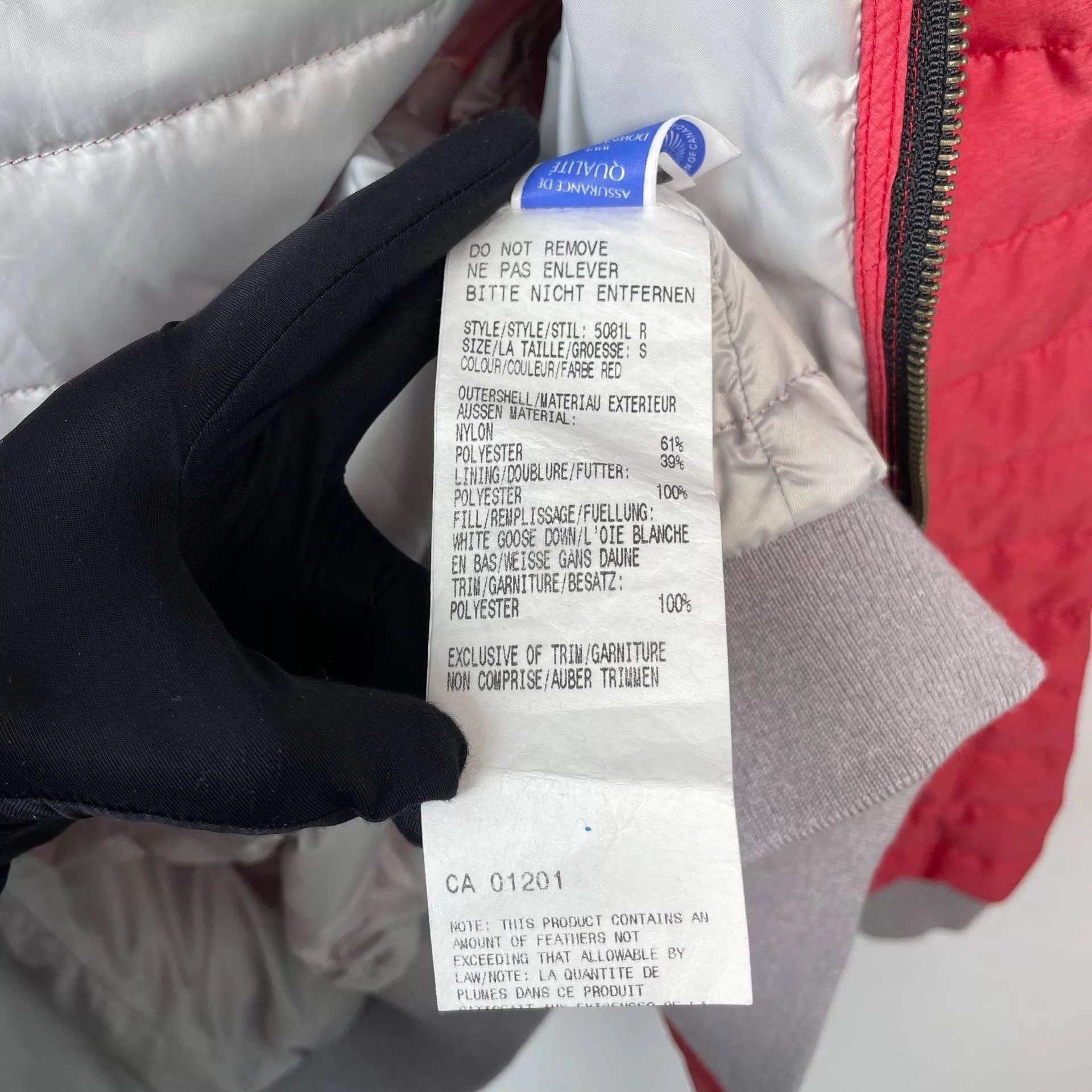 Canada Goose Canada Goose Women's Red Coat Size S Size S / US 4 / IT 40 - 8 Thumbnail