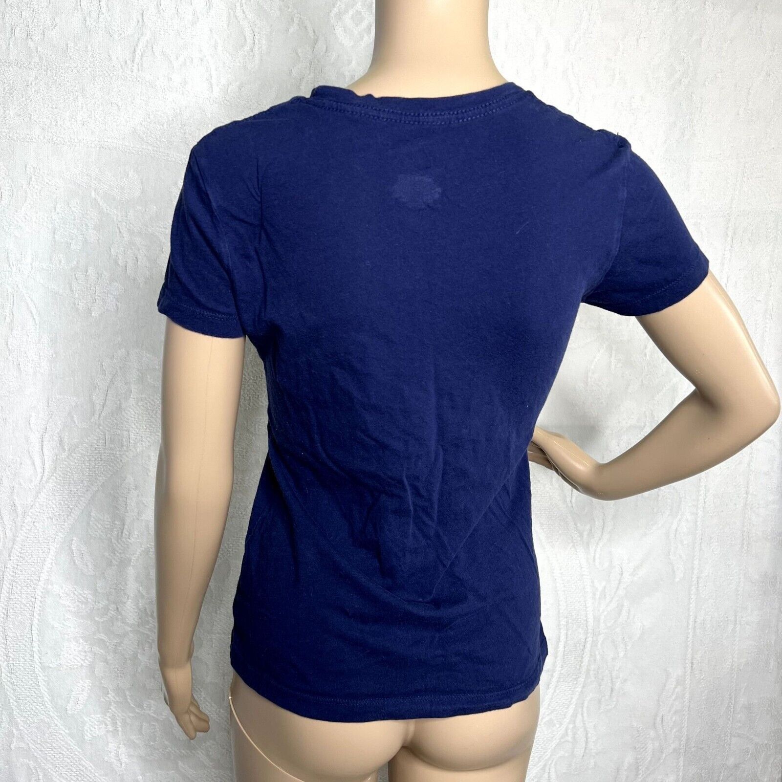 Majestic Boston Red Sox Blue Short Sleeve Logo Tee Size S / US 4 / IT 40 - 3 Thumbnail