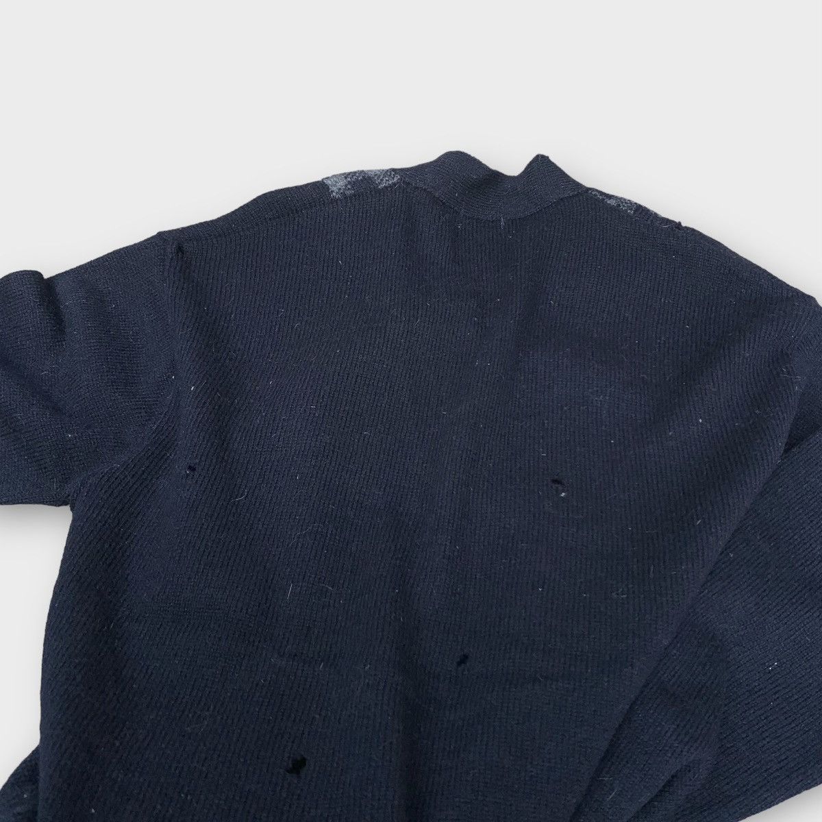 Comme des Garcons Rare! Vintage Distressed 90s Comme Des Garcons Wool Cardigan Size US L / EU 52-54 / 3 - 8 Thumbnail