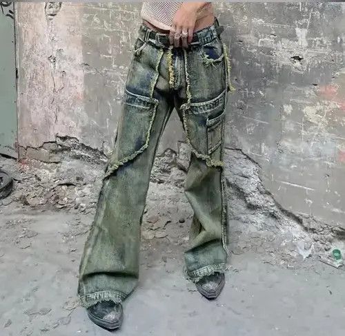 VIBE Washing Vintage Raw Jeans Size US 32 / EU 48 - 3 Thumbnail