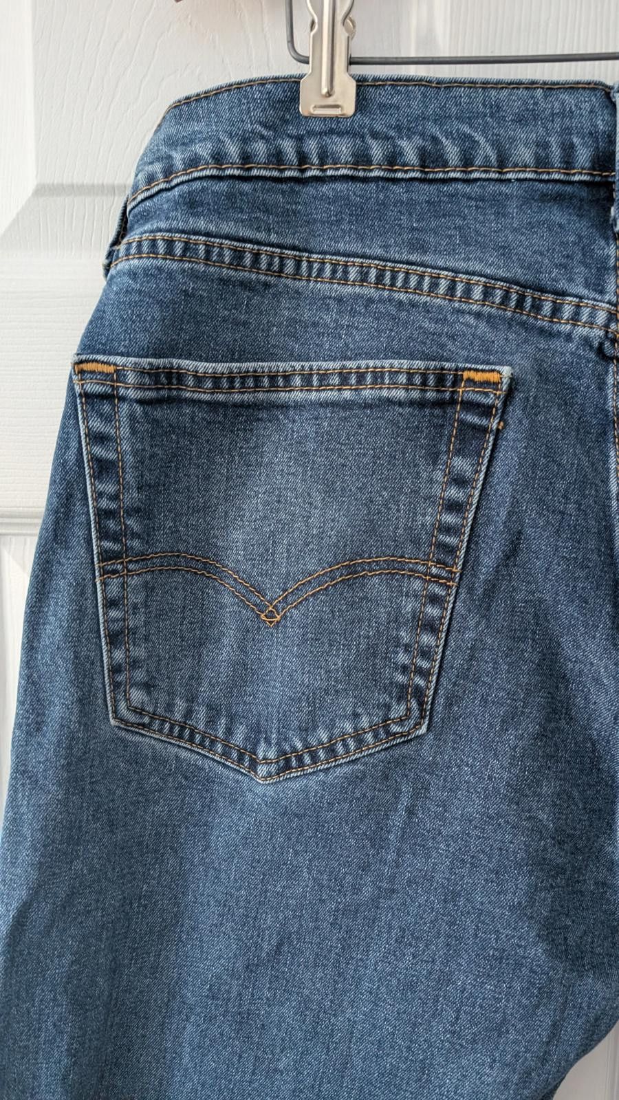 Levi's Levi’s 505 Regular Fit Jeans Men’s W36 L29 Blue Straight Leg Size US 36 / EU 52 - 2 Thumbnail