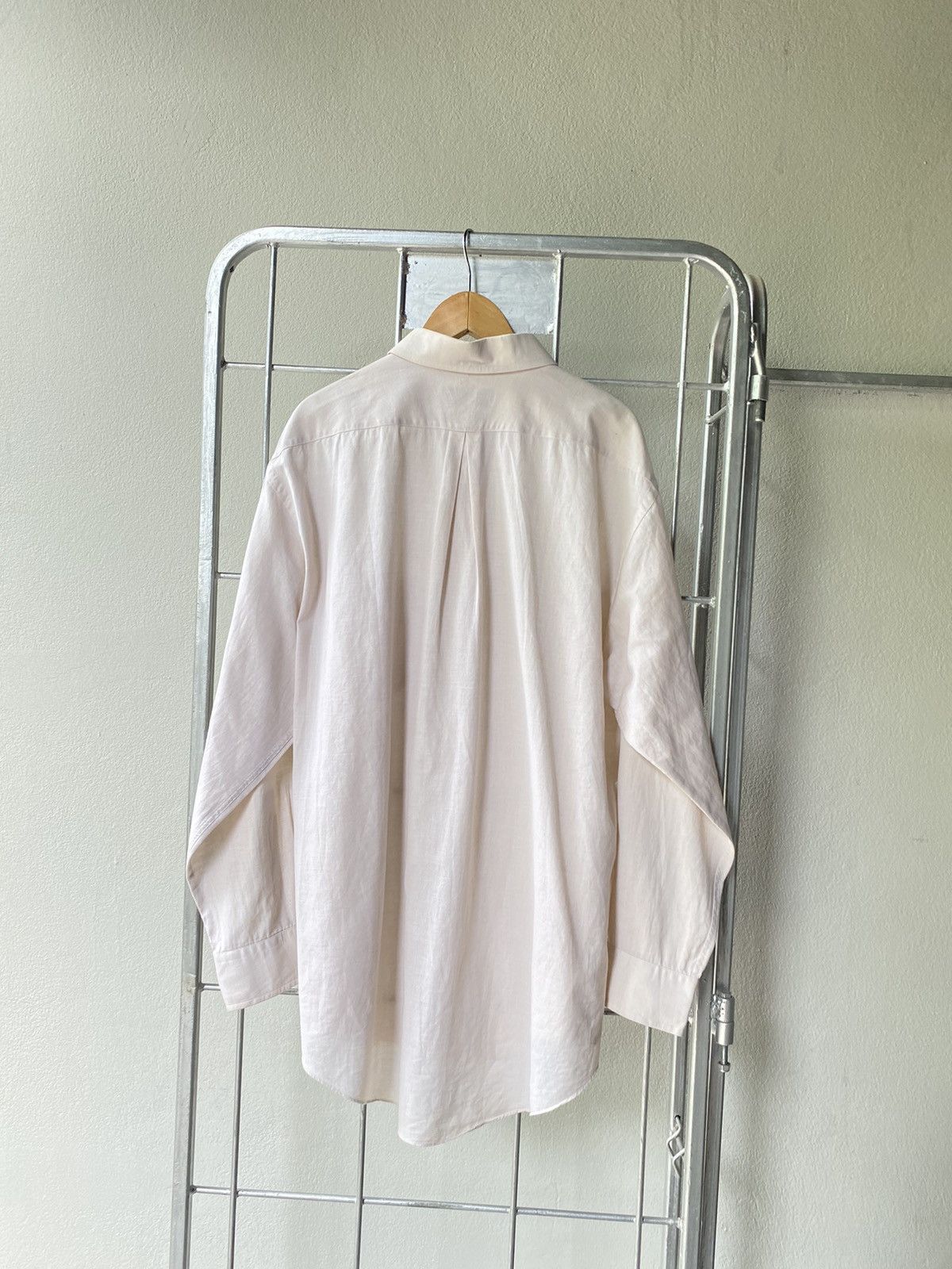 Balenciaga Balenciaga old rose long sleeve shirt Size US L / EU 52-54 / 3 - 2 Thumbnail