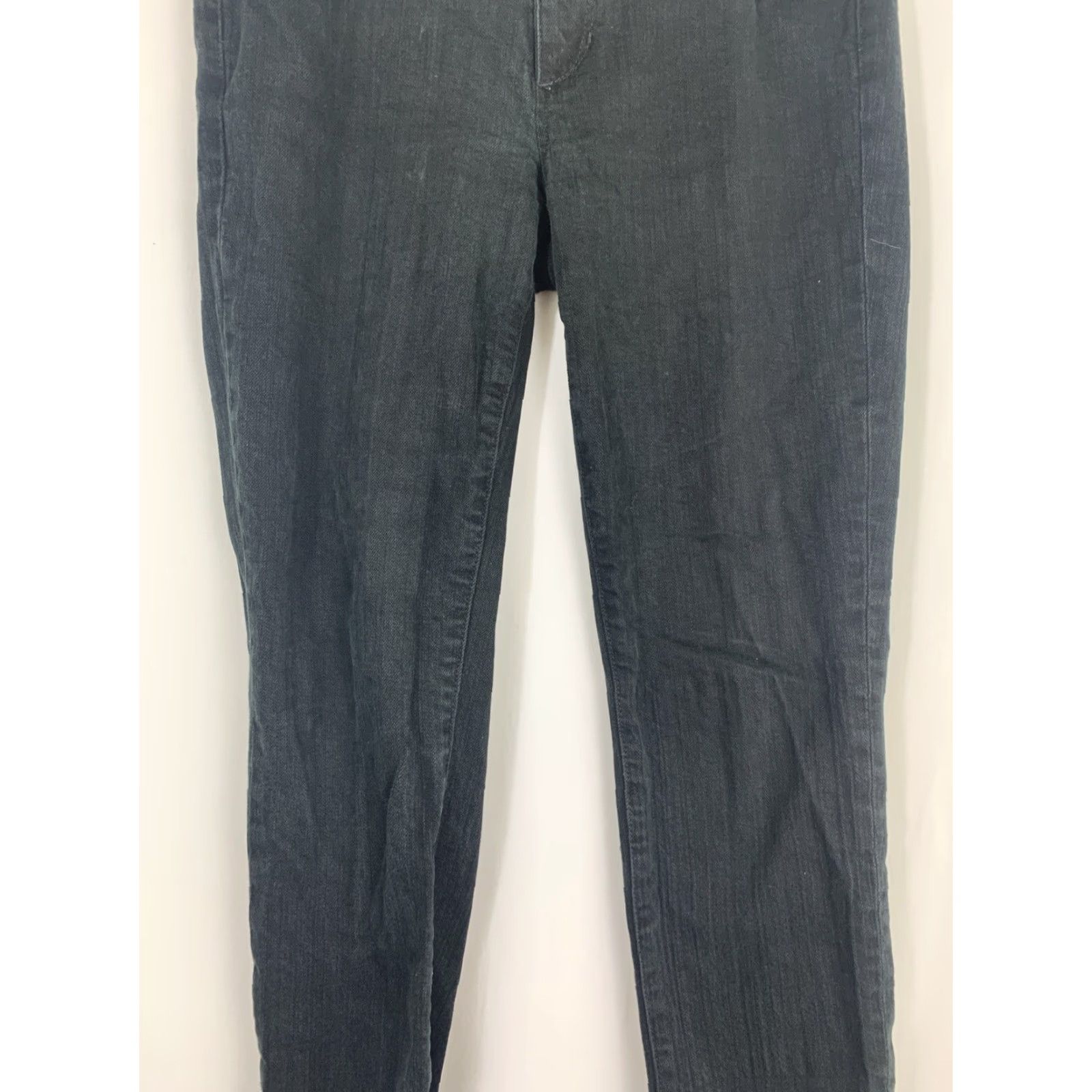 Vintage Joe's Women's Chelsea Fit Black Embroidered Straight Leg Jeans Size W31 Size 24" / US 00 / IT 34 - 3 Thumbnail