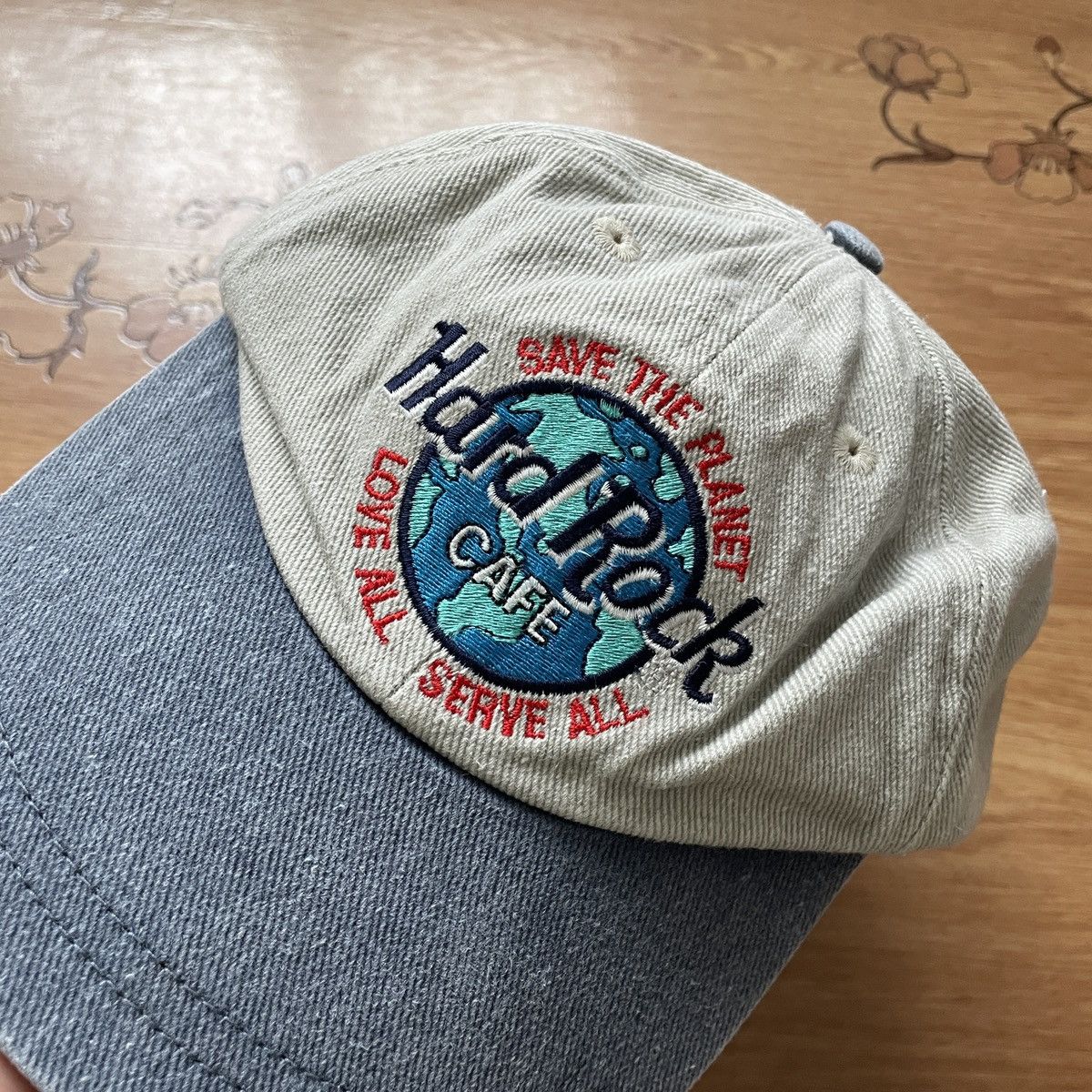 Hard Rock Cafe × Vintage Vintage Hard Rock Cafe Orlando Save The Planet Cap Size ONE SIZE - 4 Thumbnail