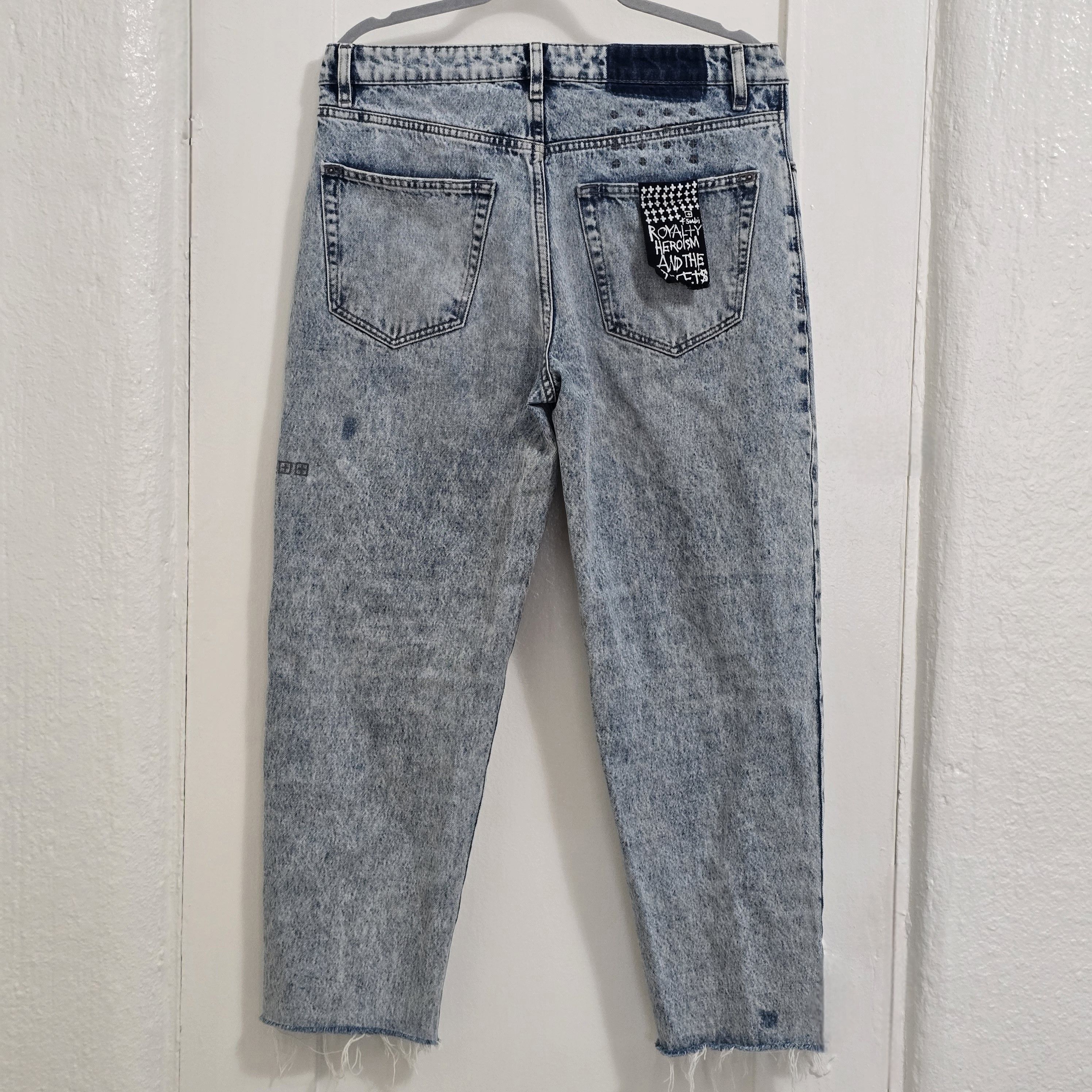 Ksubi Cropped acid wash jeans Size US 33 - 6 Thumbnail