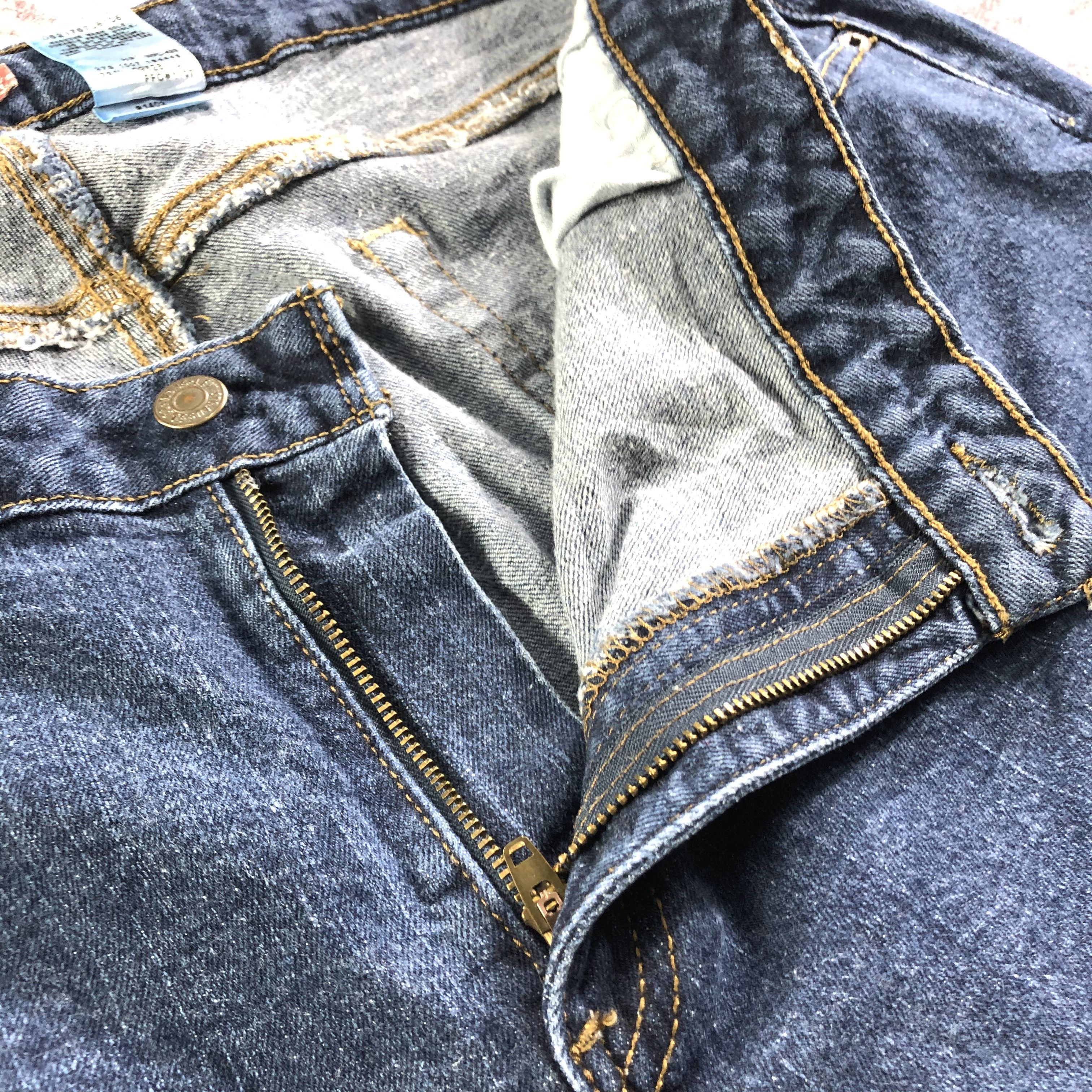 Levi's × Vintage Vintage Blue Wash Levis 529 Jeans-JM3478 Size 39" - 8 Thumbnail