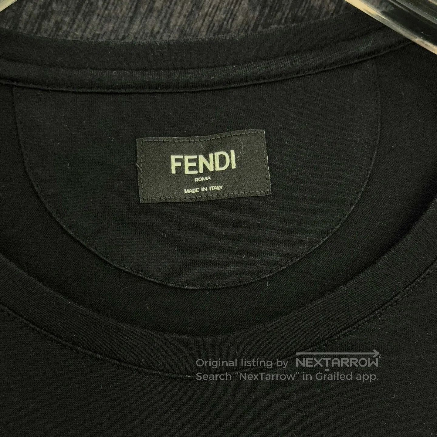 Fendi Fendi Embroidered Logo Short Sleeve Top. Size US S / EU 44-46 / 1 - 4 Thumbnail