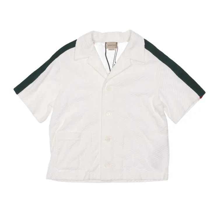 Gucci Gucci Colorblocked Short Sleeve Polo Shirt for Boys Size US S / EU 44-46 / 1 - 1 Thumbnail