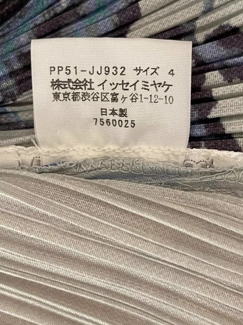 Issey Miyake Issey Miyake size:3 Blue and white blue and white porcelai Size 31" - 9 Thumbnail