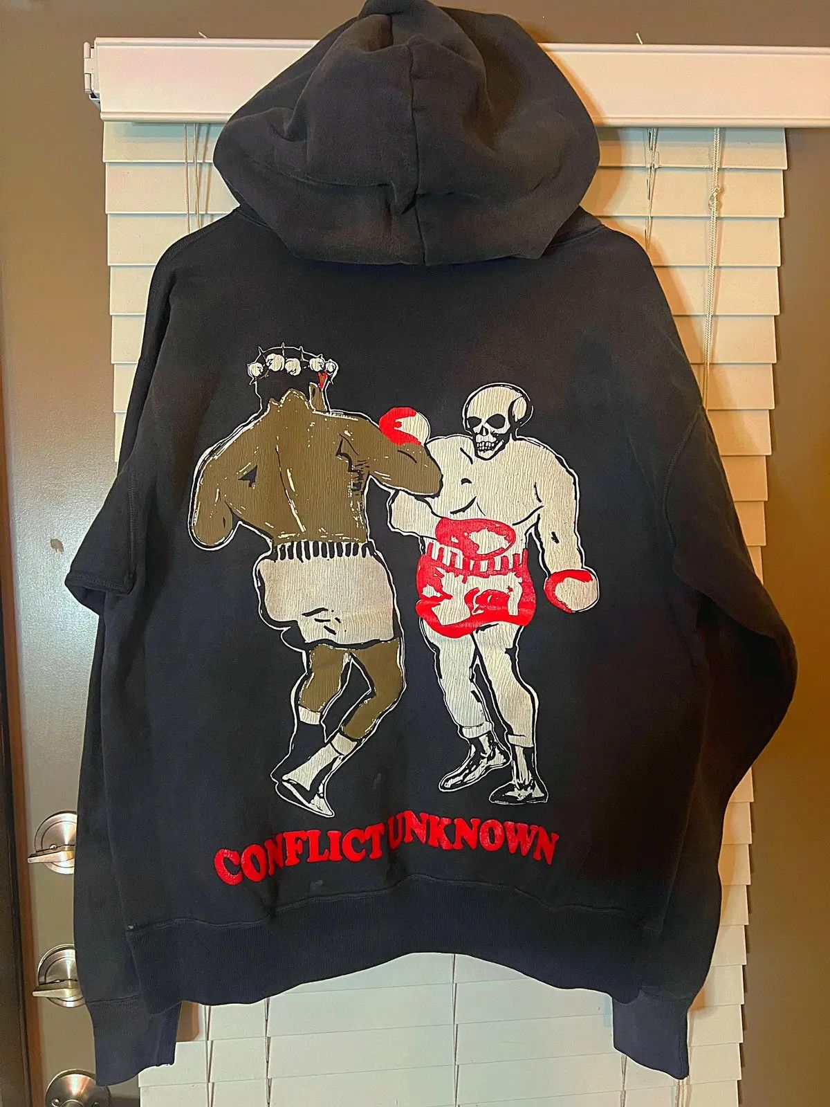 DENIM TEARS × Saint Michael Saint Tears Struggle hoodie Size US L / EU 52-54 / 3 - 5 Thumbnail