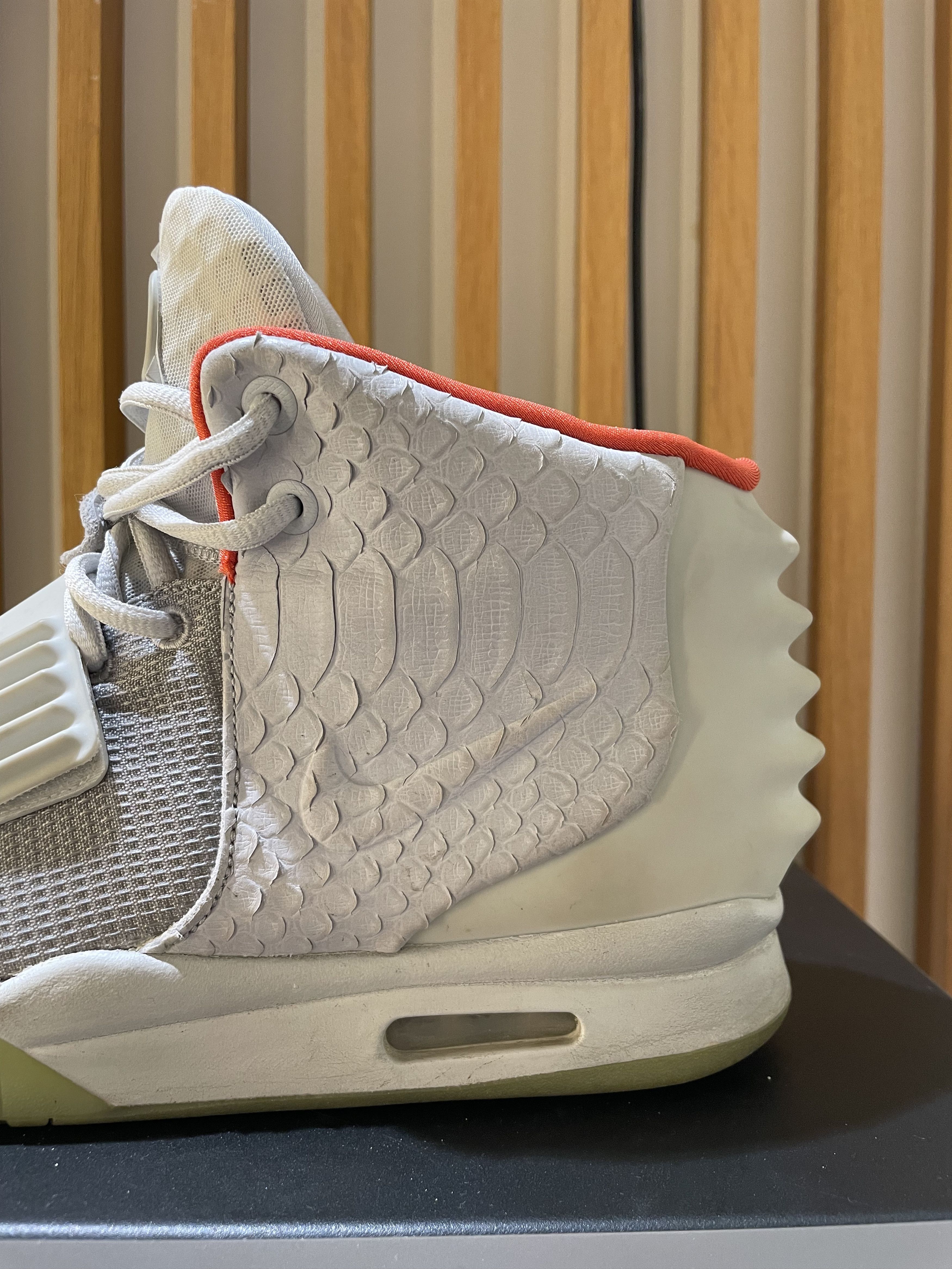 Kanye West × Nike × Yeezy Nike Air Yeezy 2 Pure Platinum NRG Size US 11 / EU 44 - 3 Thumbnail