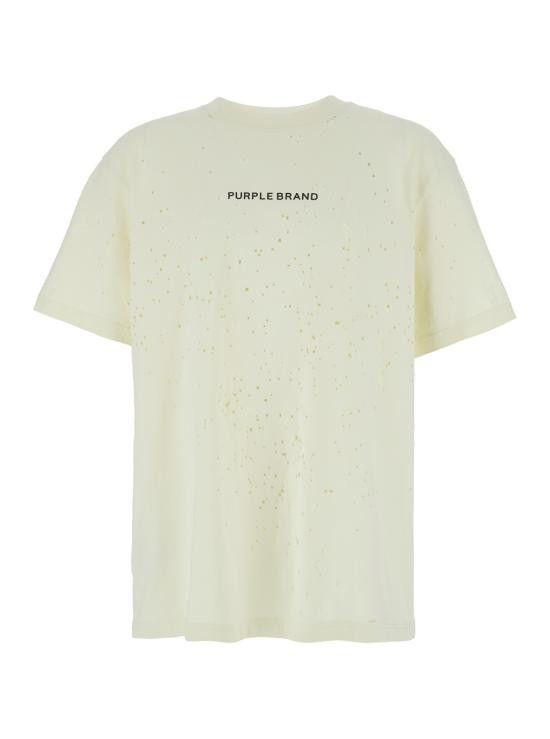 Purple Brand PURPLE BRAND Men Tops P117HFGT125 White Size US S / EU 44-46 / 1 - 1 Thumbnail