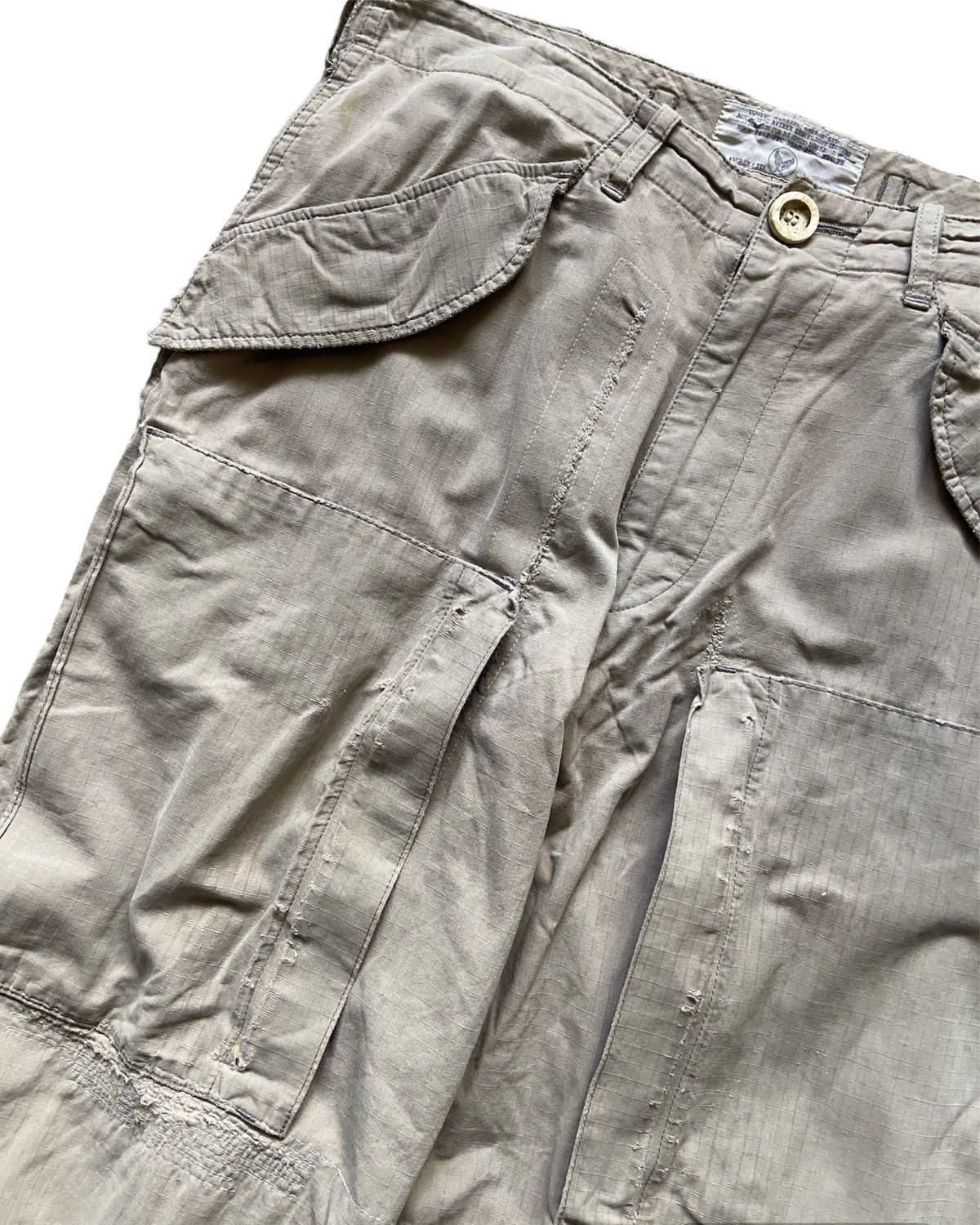 Avirex Vintage Avirex Multi Zipper Pocket Parachute Bondage Pants Size US 34 / EU 50 - 5 Thumbnail