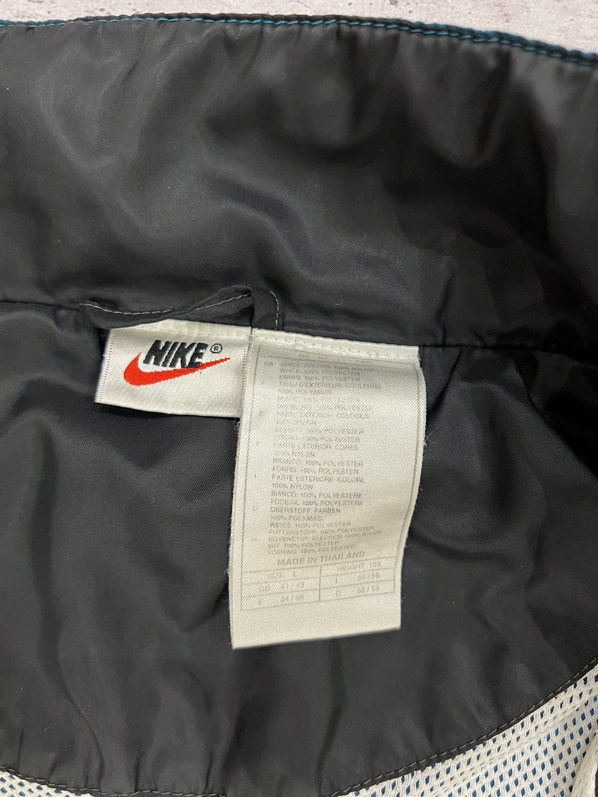 Nike 🩸RARE🩸Nike Vintage 90s Big Logo Jacket Size US L / EU 52-54 / 3 - 11 Thumbnail