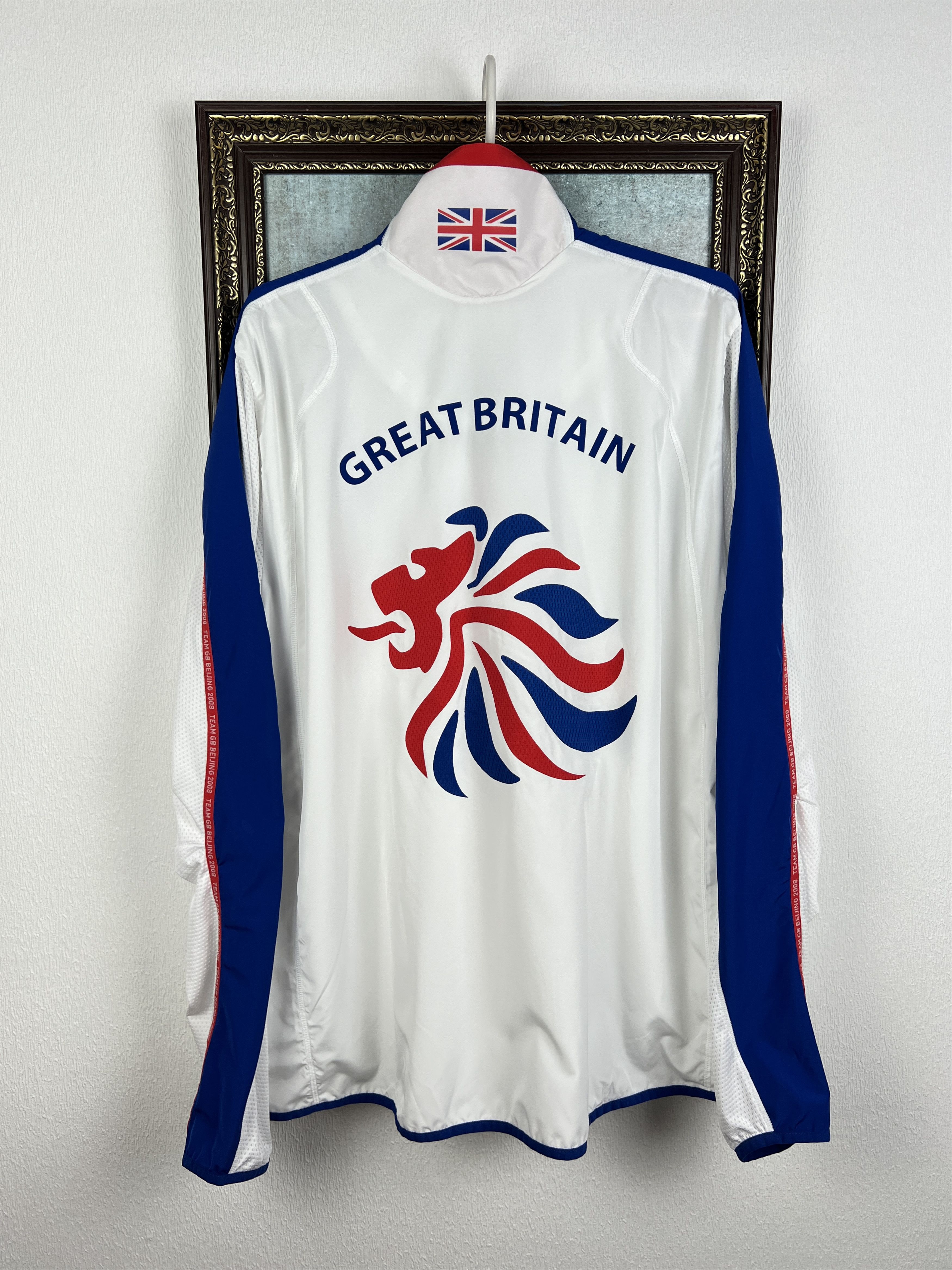 Adidas Vintage Great Britain Olympics Player Issue Jacket Track Top Size US L / EU 52-54 / 3 - 11 Thumbnail