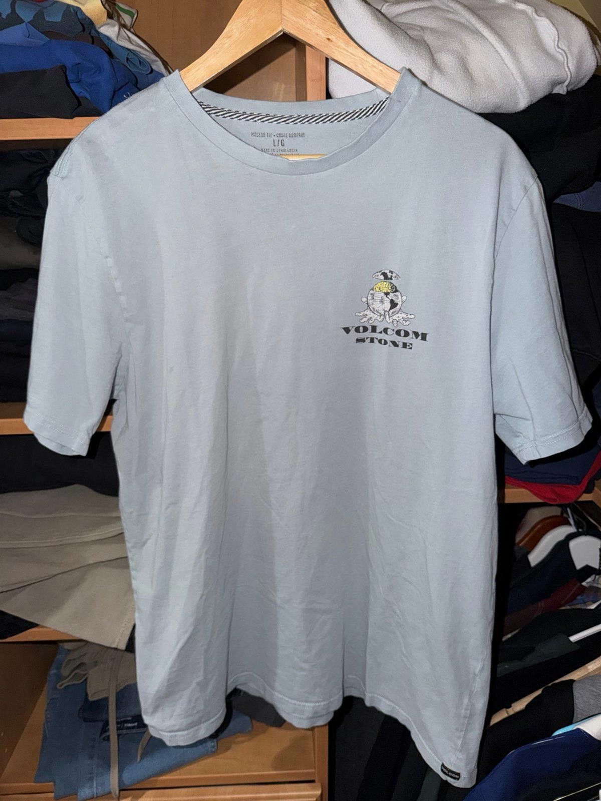 Volcom Volcom Stone Globe Brain Tee Mens LG Vintage Y2K 90s Rare Size US L / EU 52-54 / 3 - 2 Thumbnail