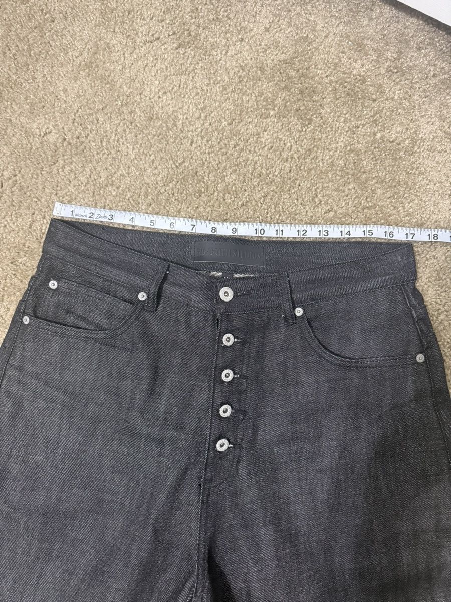 No Faith Studios No faith studios black selvedge Loose Fit Size US 32 / EU 48 - 4 Thumbnail