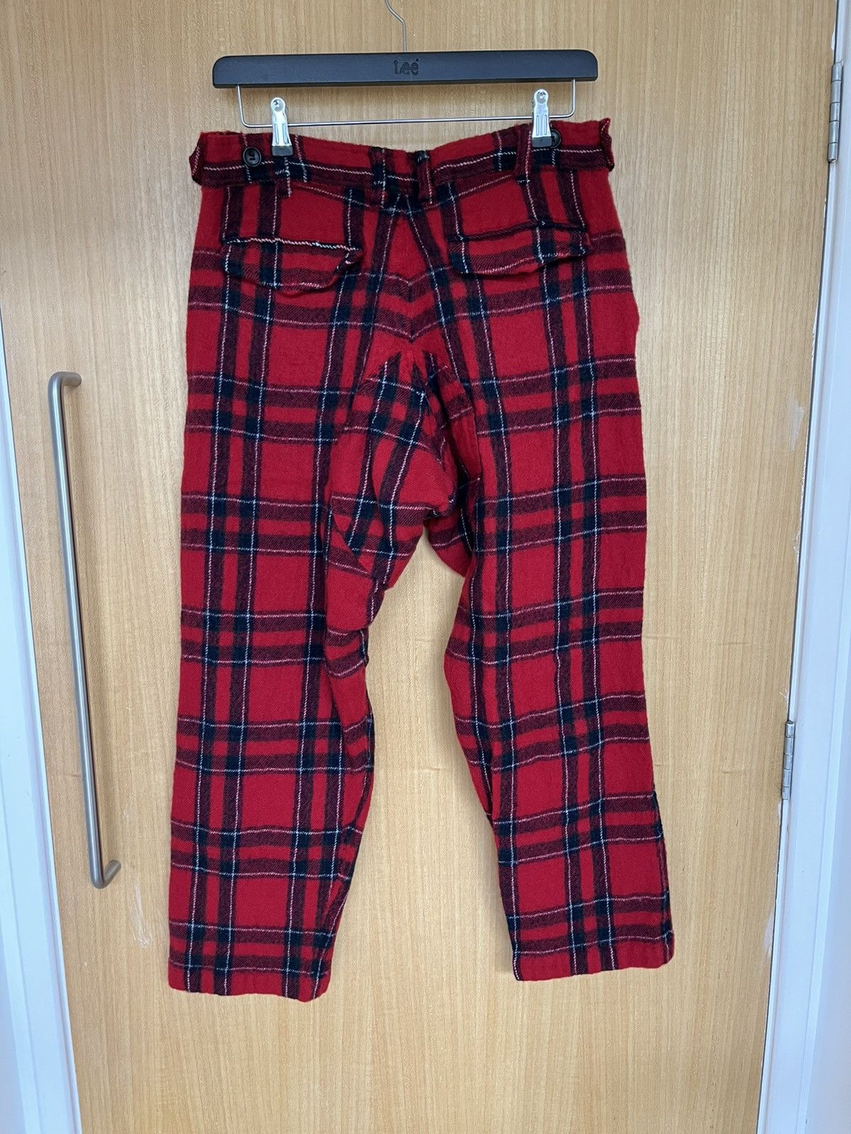 Comme des Garcons SHIRT BNWT COMME DES GARÇONS WOOL TARTEN TROUSERS M Size US 32 / EU 48 - 5 Thumbnail