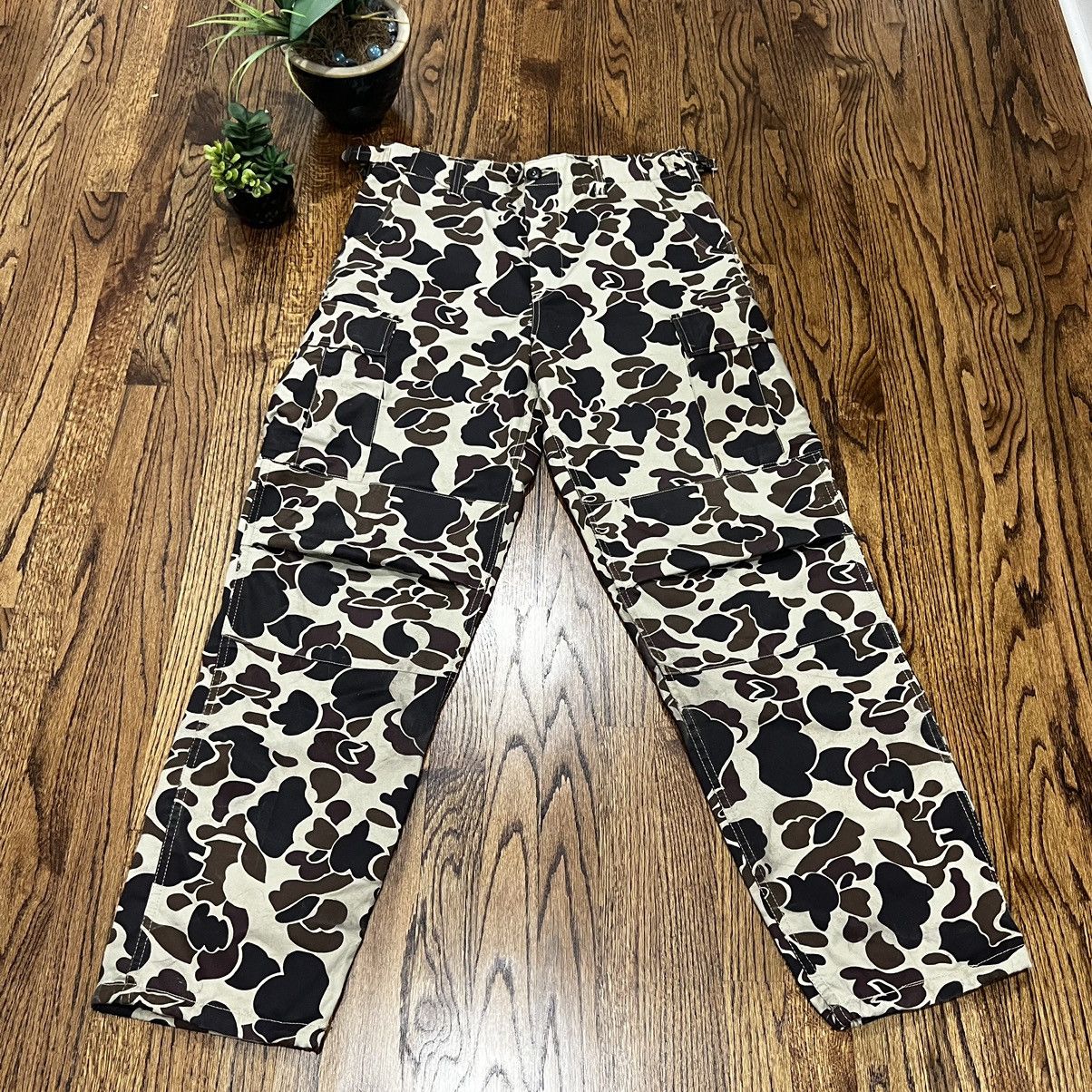 Vintage × Winchester VTG WINCHESTER BAGGY CAMO PANTS Size US 36 / EU 52 - 1 Thumbnail