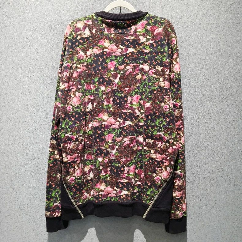 Givenchy Givenchy Fashion Flower Pattern Hoodie Size US L / EU 52-54 / 3 - 2 Thumbnail