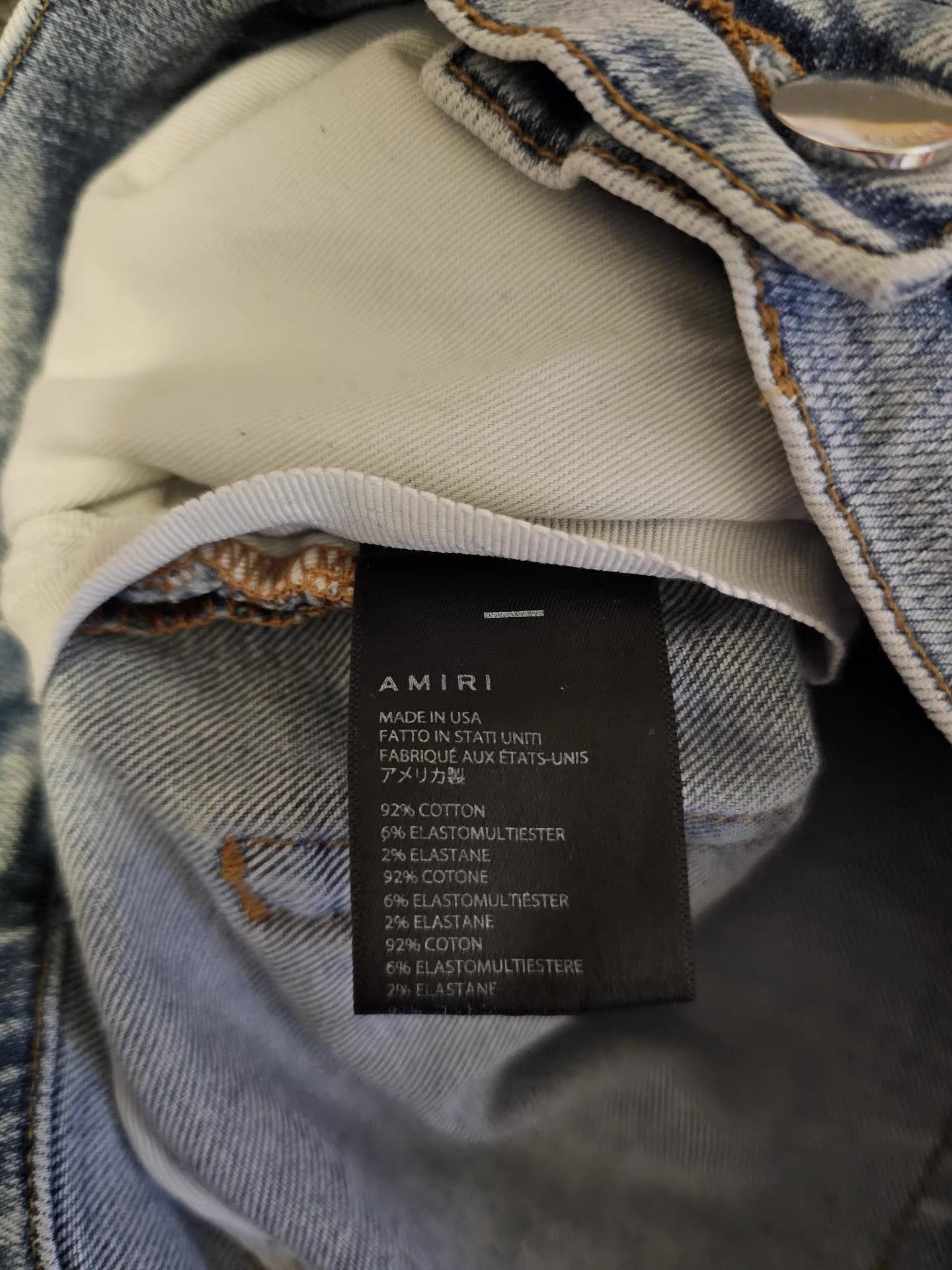 Amiri Amiri Jeans Q4 Size US 34 / EU 50 - 7 Thumbnail