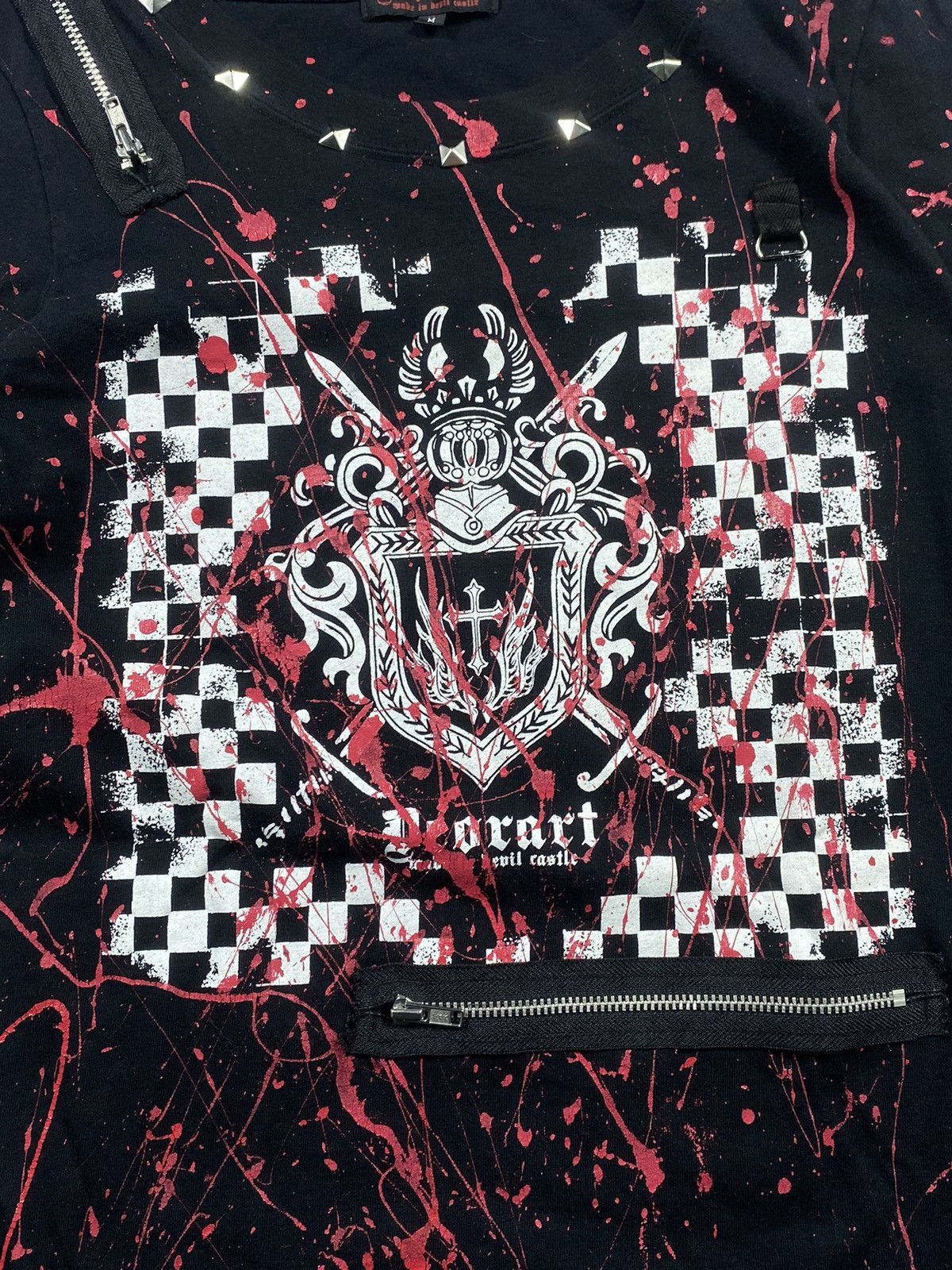 20471120 Japanese Deorart gothic skull punk ifsix lgb style Size US M / EU 48-50 / 2 - 3 Thumbnail
