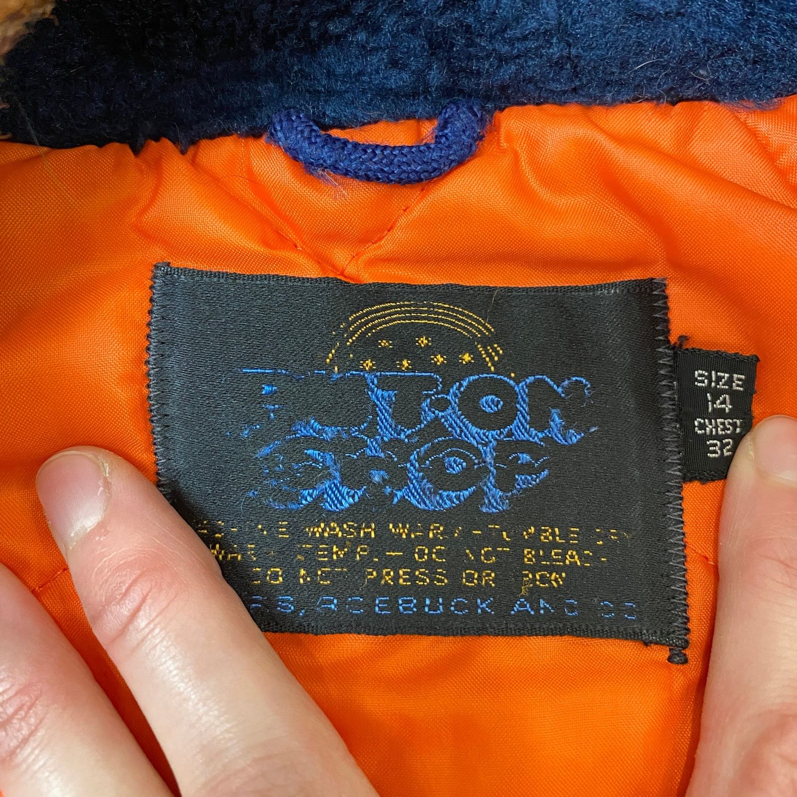 Sears Vintage 60s 70s Sears Roebuck Talon Zipper Jacket Small Size US S / EU 44-46 / 1 - 4 Thumbnail