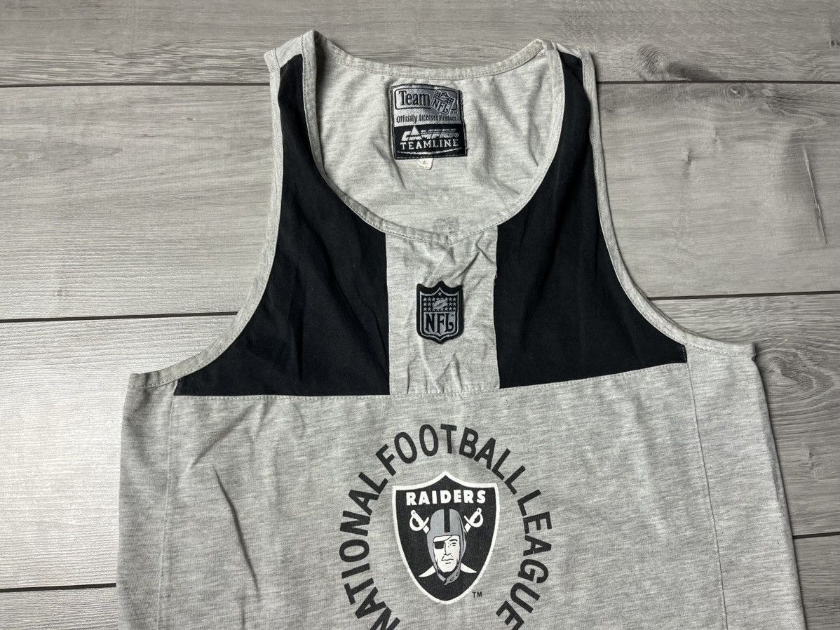 NFL Vintage National Football League Raiders tank top size Large Size US L / EU 52-54 / 3 - 3 Thumbnail