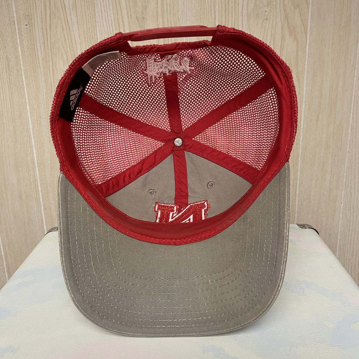 Adidas Adidas Nebraska Huskers Adjustable Trucker Snapback Hat Size ONE SIZE - 6 Thumbnail