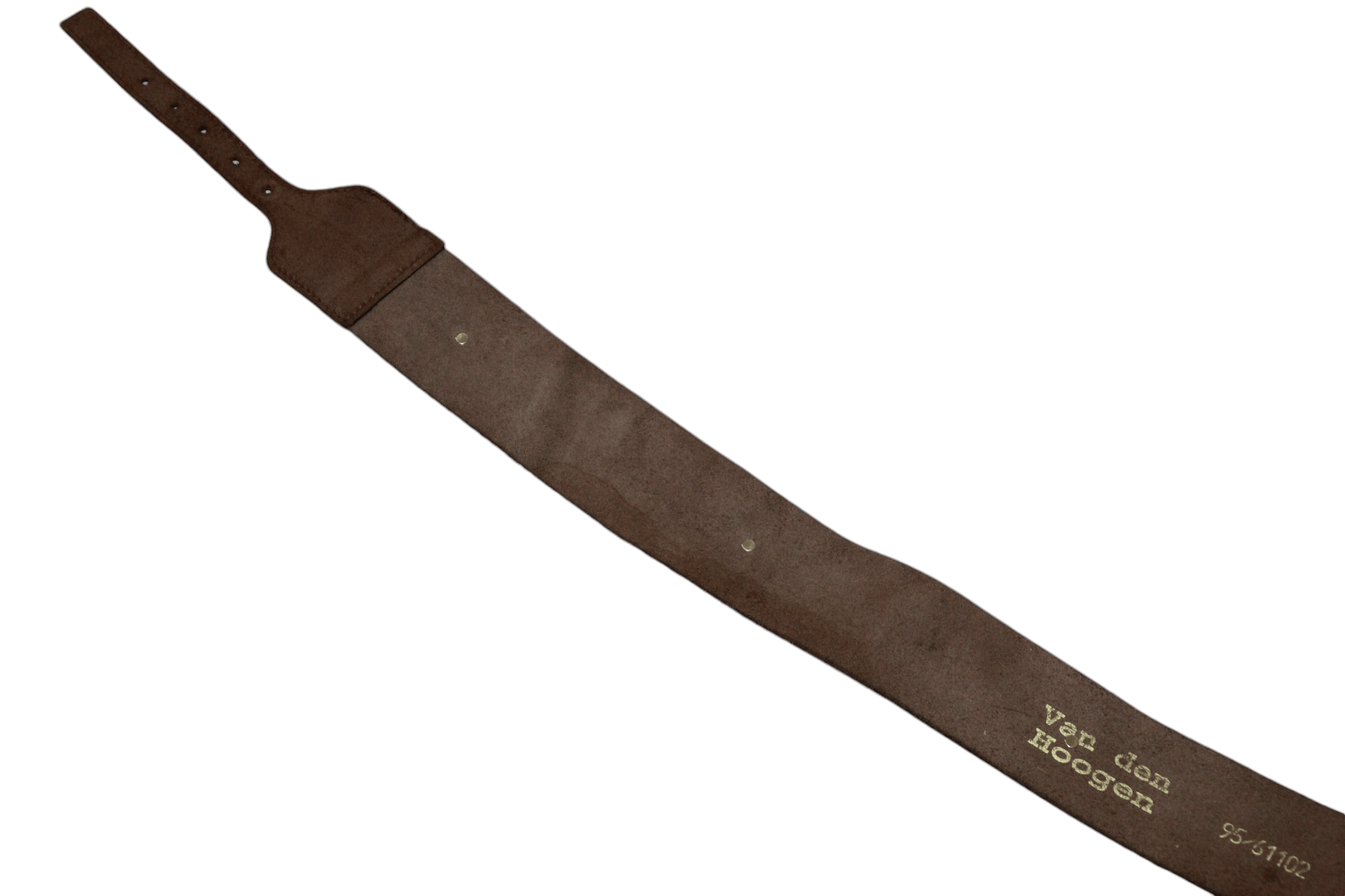 Lieve Van Gorp RARE Van den Hoogen designers leather wide belt Size ONE SIZE - 8 Thumbnail