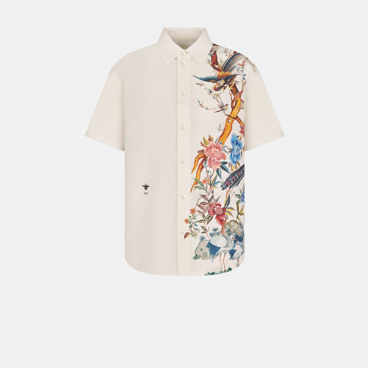 image of Dior O1Bcso1Str0224 Shirt In Ecru, Women's (Size XL)