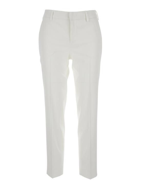 PT Torino PT TORINO Women Straight Pants CDVSNYZ00STDFT340010 White Size 26" / US 2 / IT 38 - 1 Thumbnail