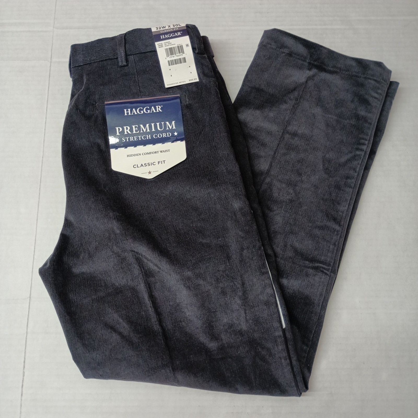 Haggar Haggar Premium Stretch Cord Pants 32x30 Corduroy Classic Fit Size US 32 / EU 48 - 1 Thumbnail