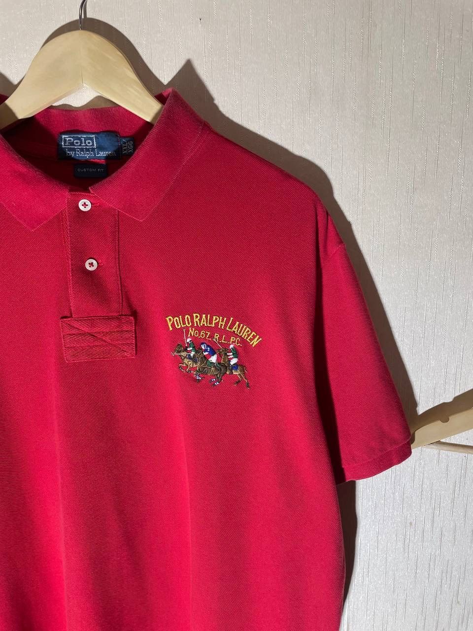 Polo Ralph Lauren × Ralph Lauren × Vintage Polo Ralph Lauren Vintage R.L.P.C. Chief Keef Polo Size US XXL / EU 58 / 5 - 2 Thumbnail