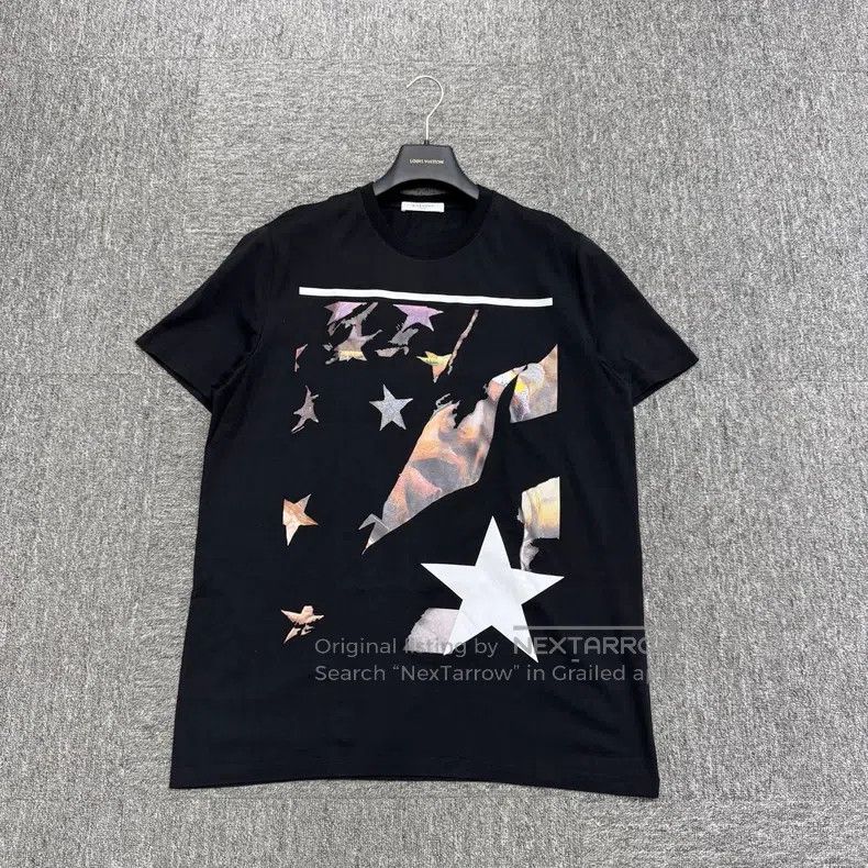 Givenchy Givenchy Rose Print Short Sleeve Size US L / EU 52-54 / 3 - 1 Thumbnail