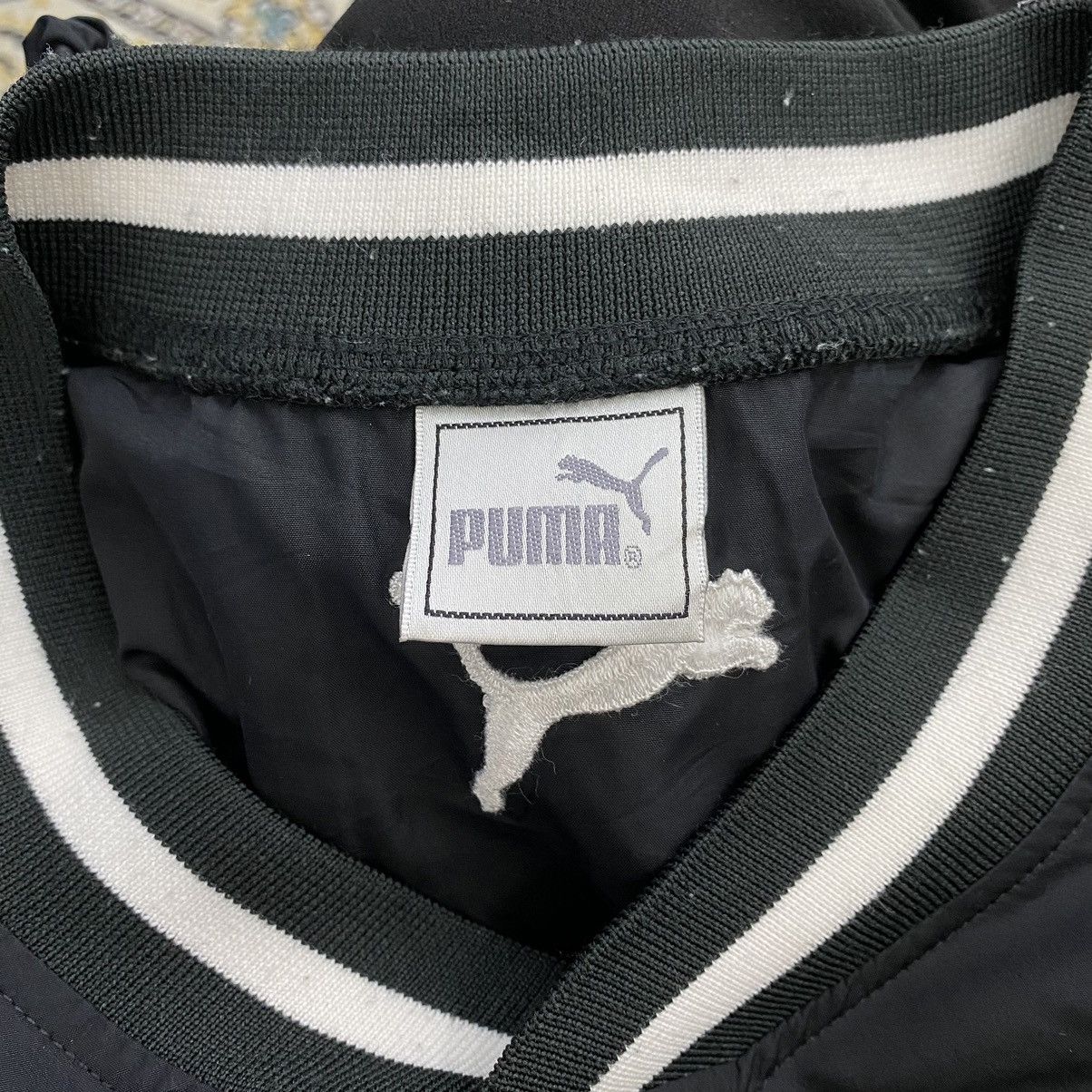 Puma Vintage PUMA Emboidered Logo V-neck Sweatshirt Size US M / EU 48-50 / 2 - 3 Thumbnail