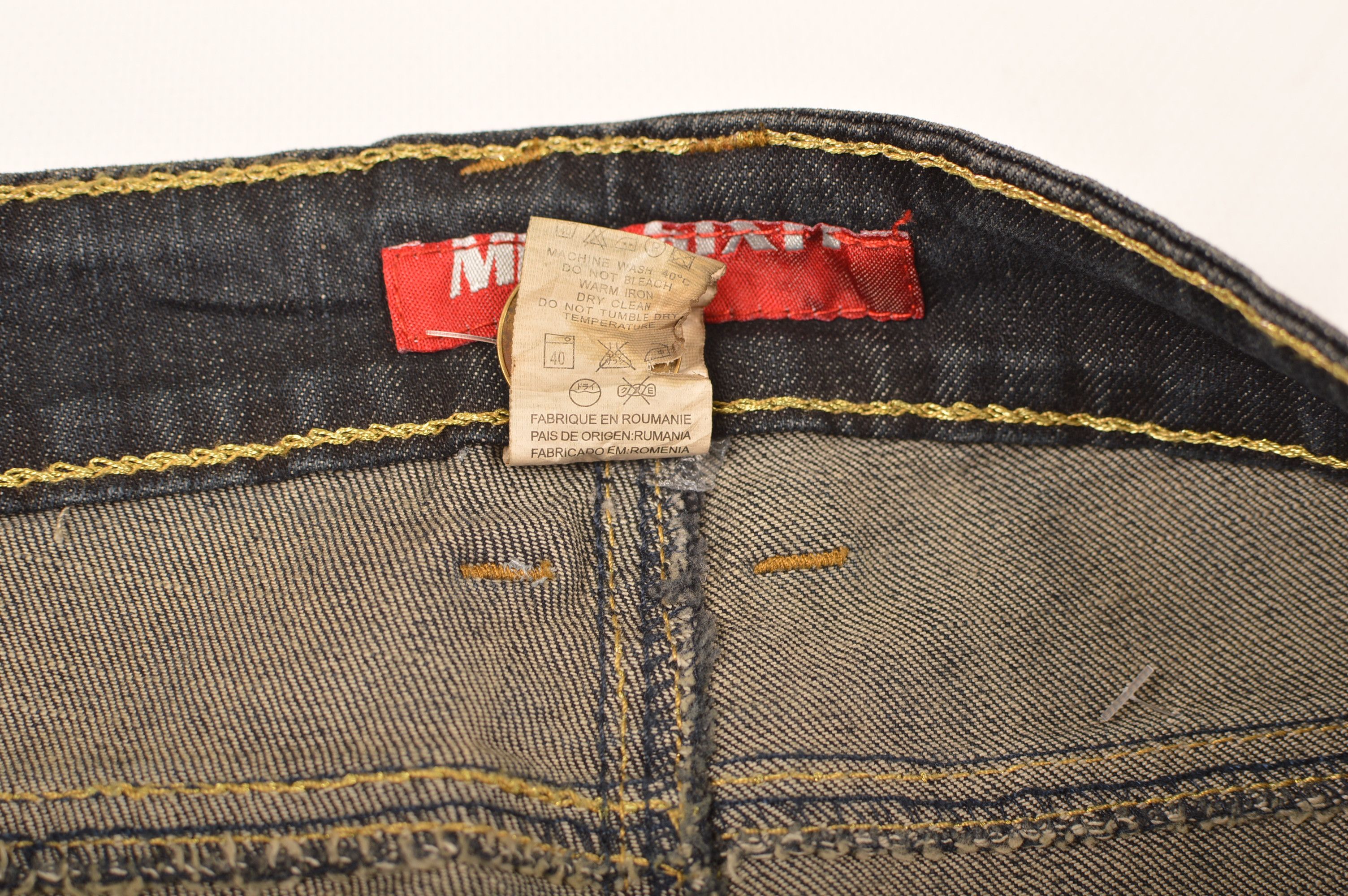 Miss Sixty × Vintage Miss Sixty 60 Vintage Y2K Flare Denim Jeans Size 29" - 5 Thumbnail