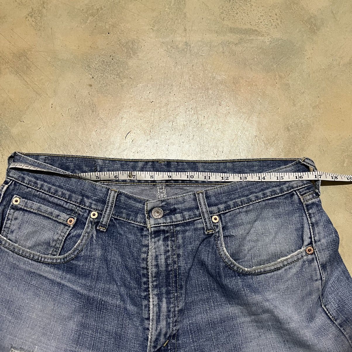 Jean × Levi's × Levi's Vintage Clothing Vintage Levis 534 Distressed Design Denim Jeans Size US 33 - 10 Thumbnail