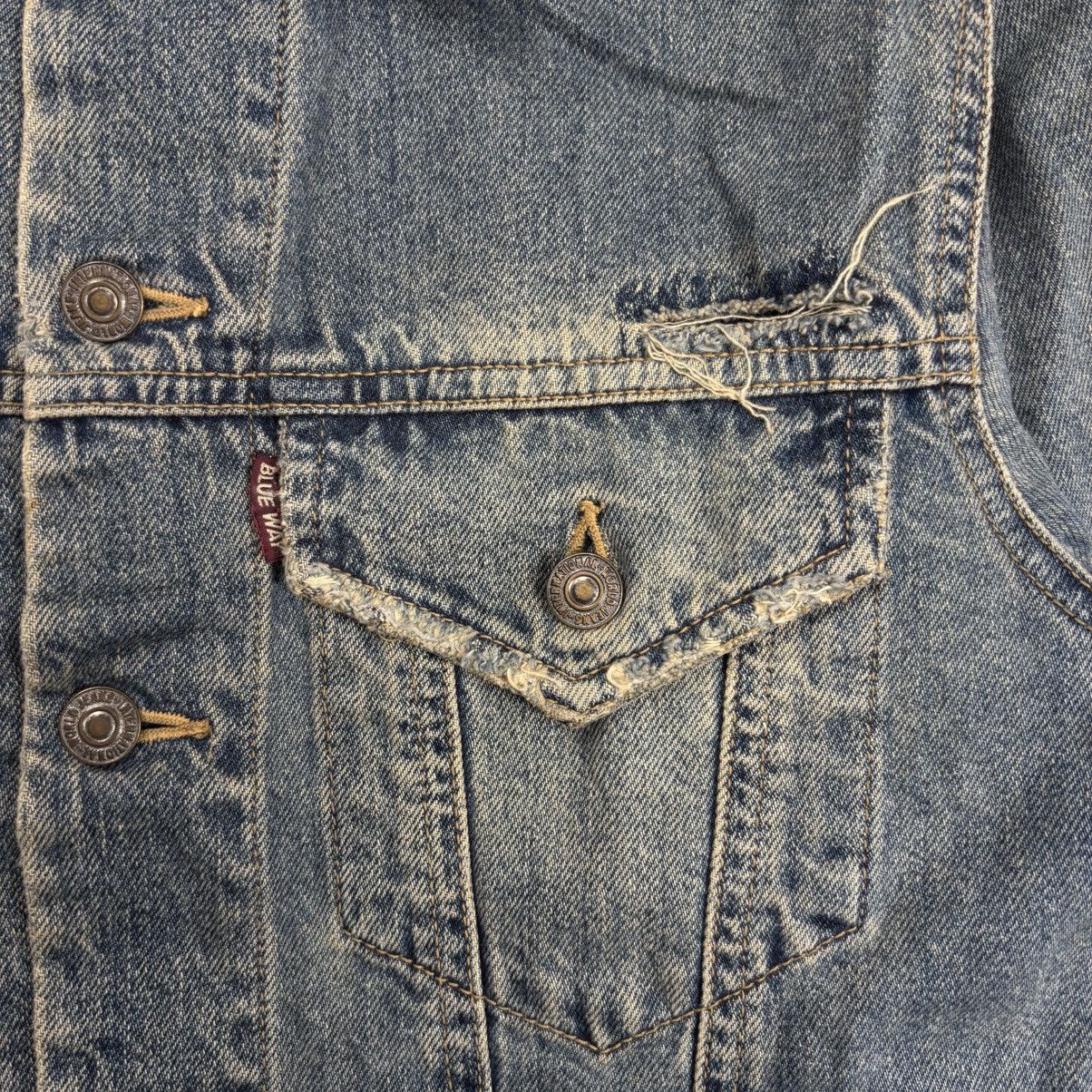 GOA 2000s Japanese Mud Wash Denim Jacket Size US M / EU 48-50 / 2 - 7 Thumbnail