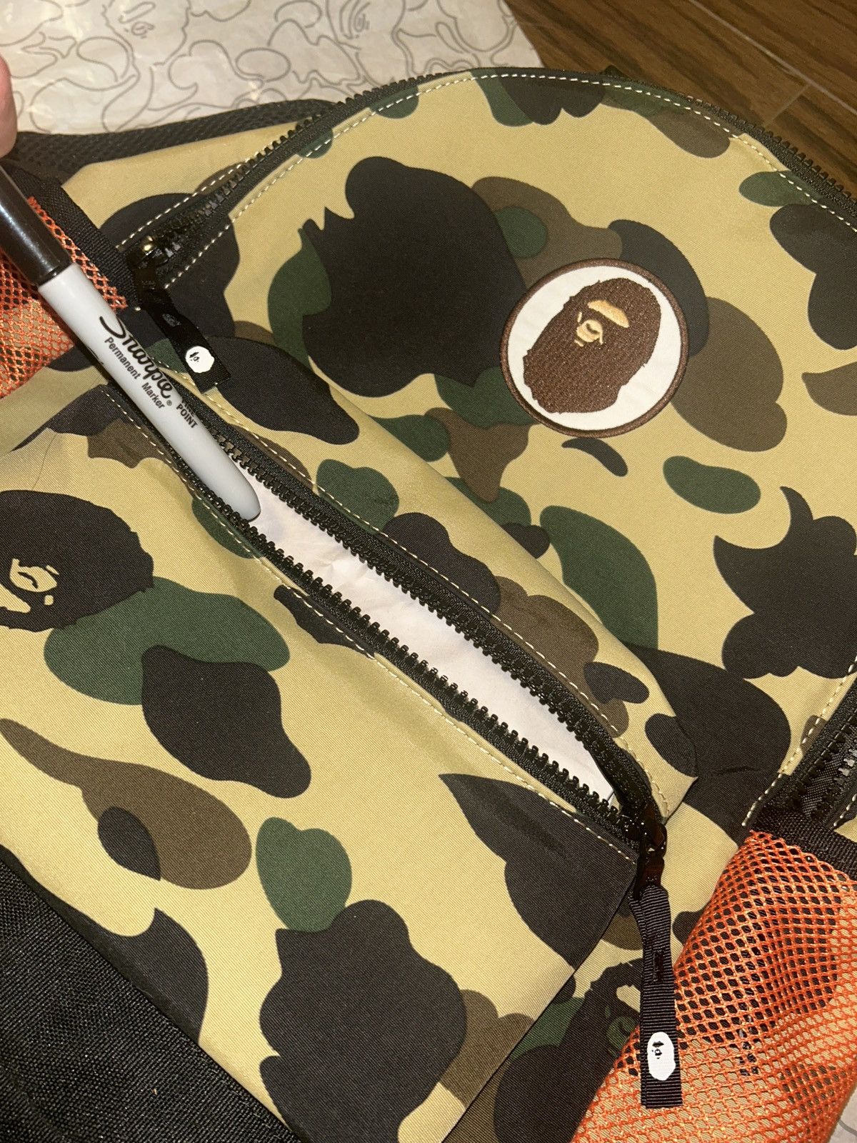 Bape 1st Camo Ape Head Daypack Size ONE SIZE - 2 Thumbnail