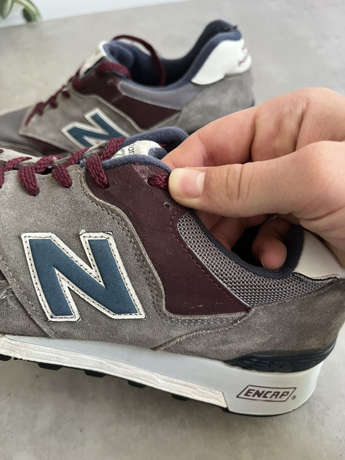New Balance × Vintage Vintage Rare New Balance 577 made in England us 8.5 42 Size US 8.5 / EU 41-42 - 8 Thumbnail