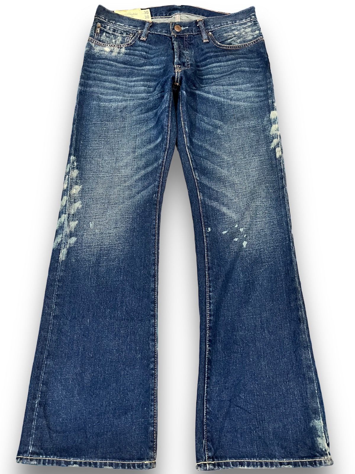Abercrombie & Fitch Vintage Abercrombie&Fitch Baxter Low Rise Bootcut Denim Size US 33 - 1 Thumbnail