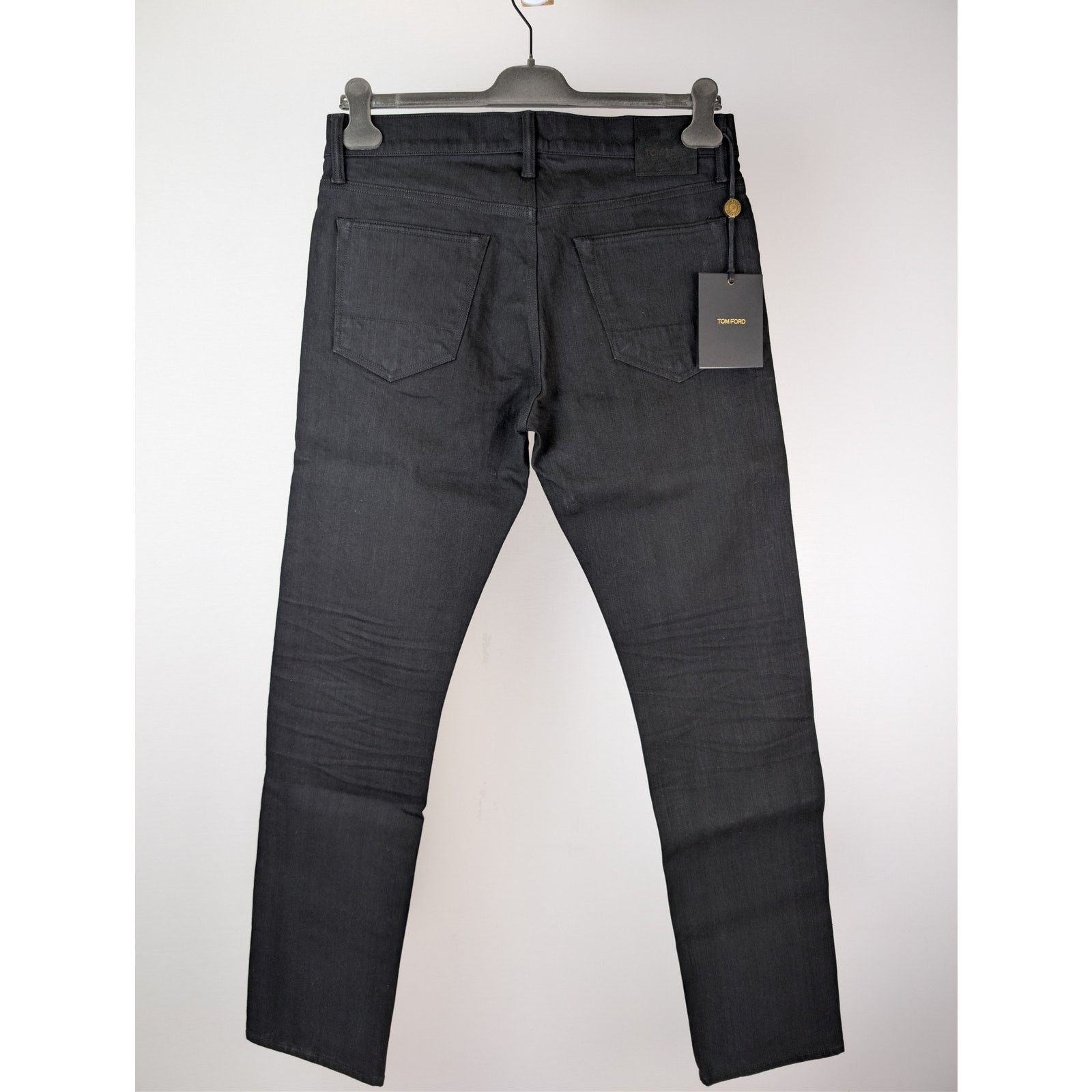 Tom Ford o1rshd1 Straight-Fit Denim Jeans in Black Size US 33 - 11 Thumbnail