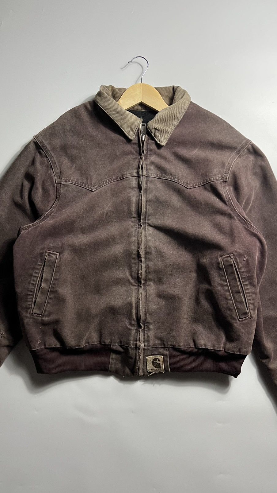Carhartt Carhartt j14 santa fe bomber workwear jacket Size US L / EU 52-54 / 3 - 4 Thumbnail