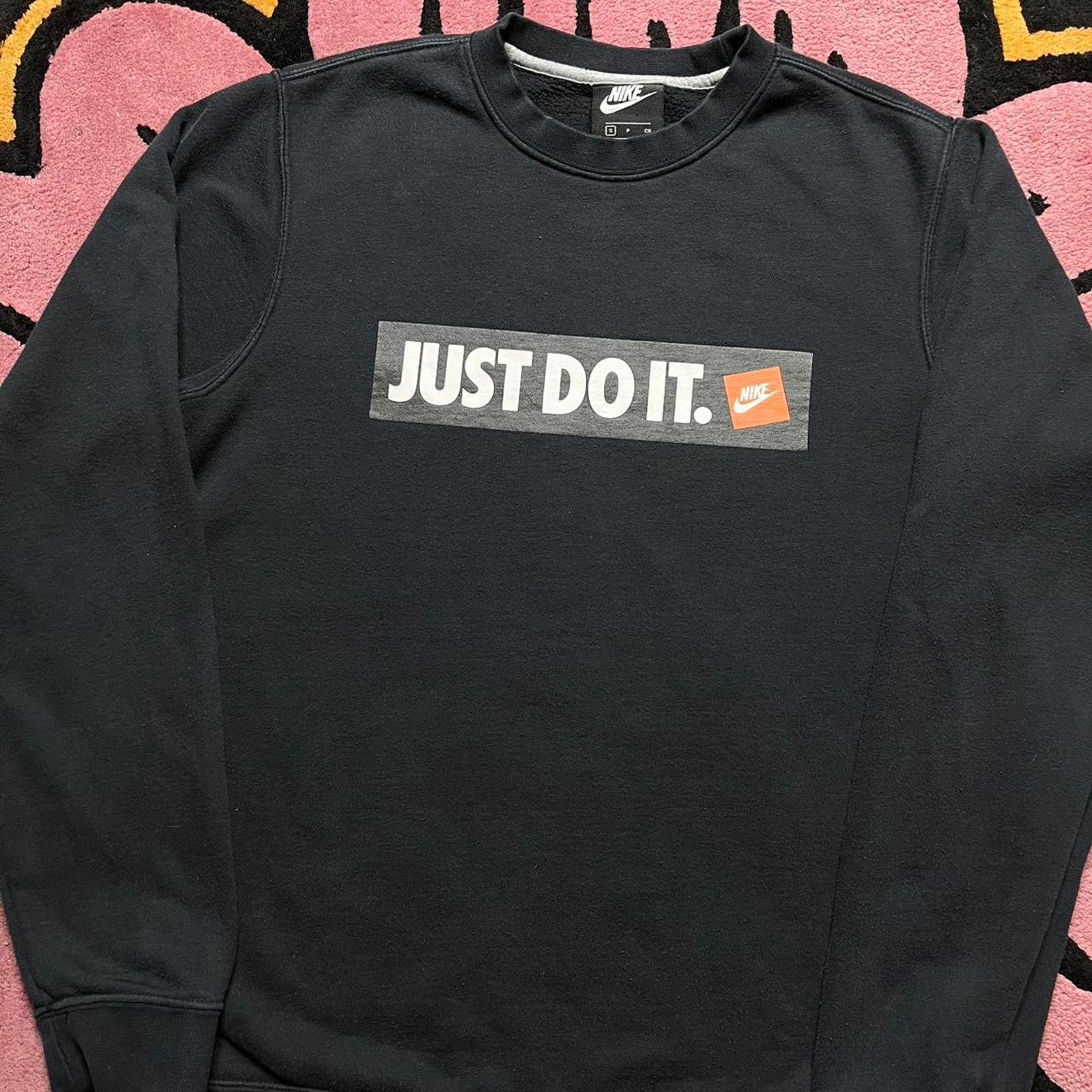 Nike Nike Just Do It Graphic Logo Crewneck Sweatshirt Size Small Size US S / EU 44-46 / 1 - 2 Thumbnail